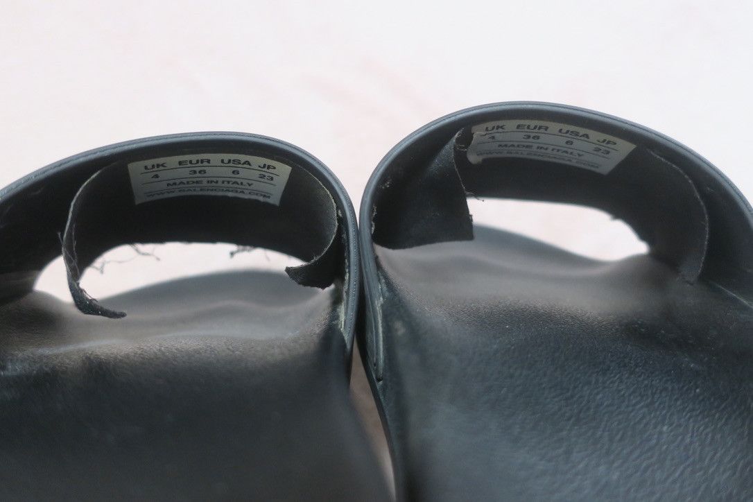 Balenciaga Smooth Rubber Logo Pool Slide Black/Green Size US 6 / IT 36 - 11 Thumbnail
