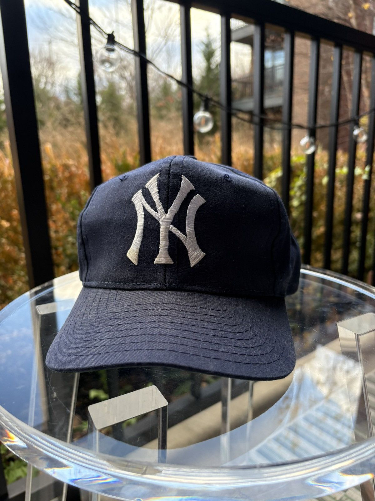 Vintage 90s Yankees Snapback Size ONE SIZE - 3 Thumbnail