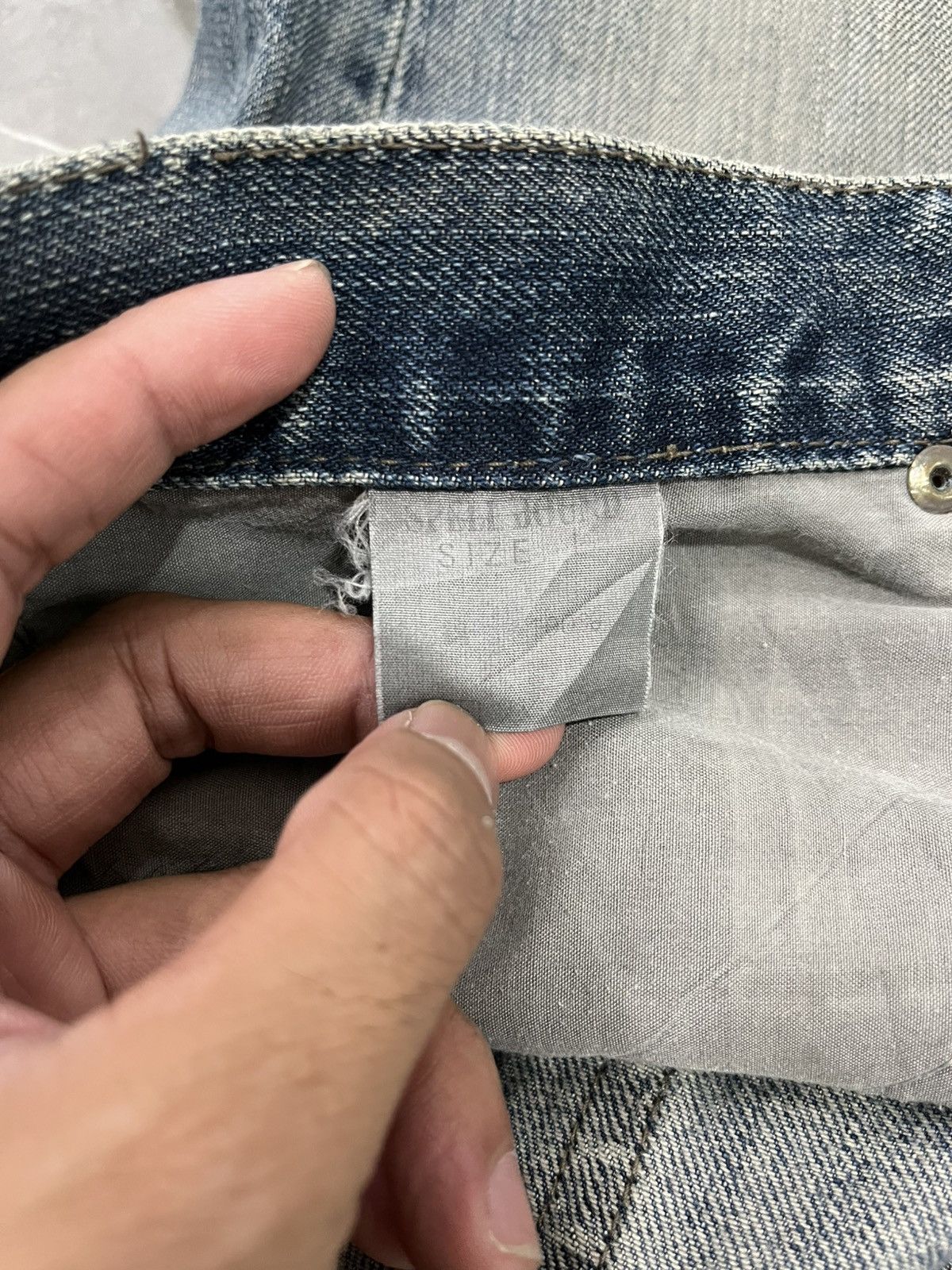 Japanese Brand × Spellbound Spellbound distressed denim Size US 34 / EU 50 - 4 Thumbnail
