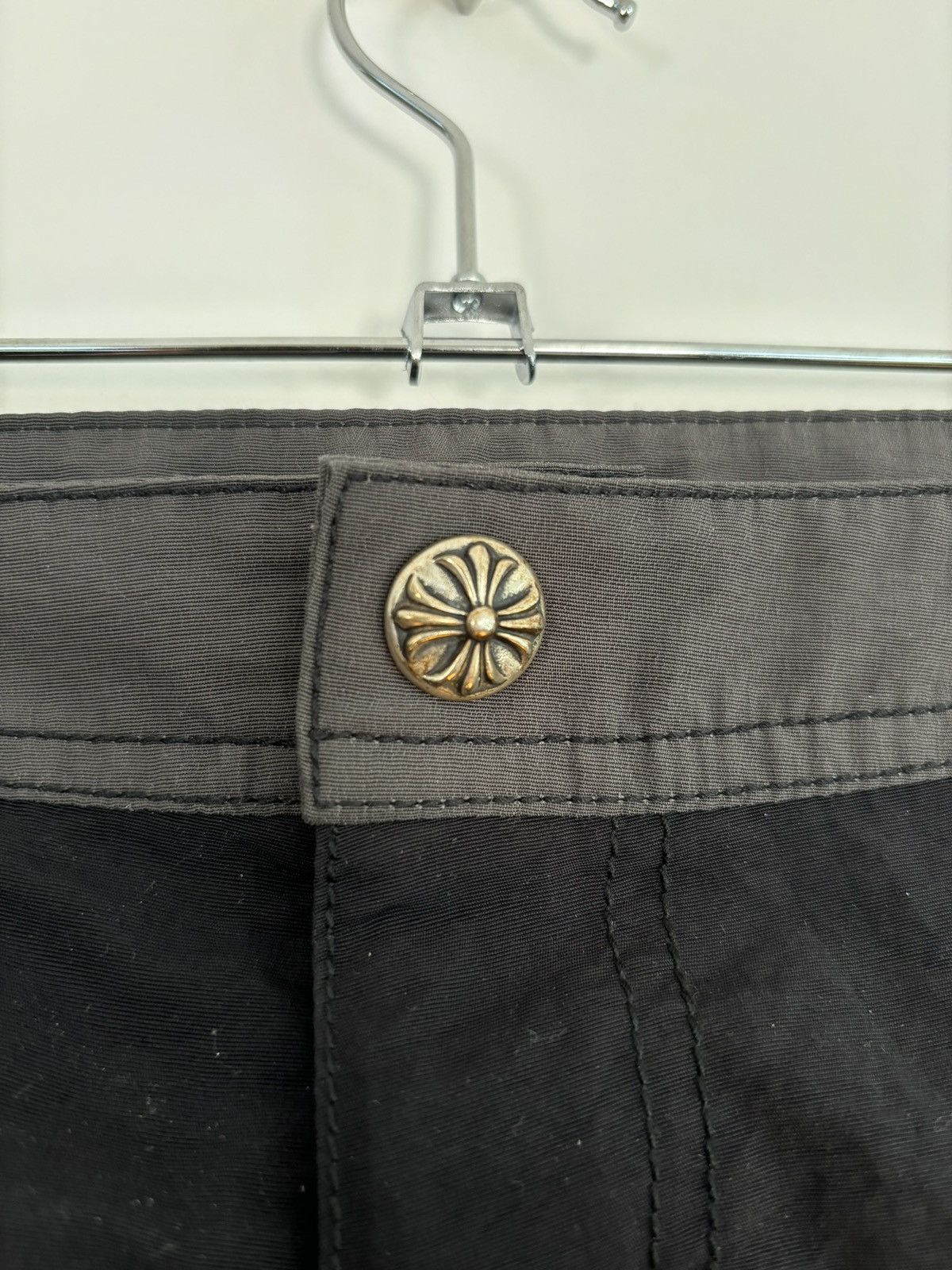 Chrome Hearts 🚭CHROME GRAIL🚭2008 JAPAN EXCLUSIVE LEATHER PATCH Shorts Size US 36 / EU 52 - 10 Thumbnail