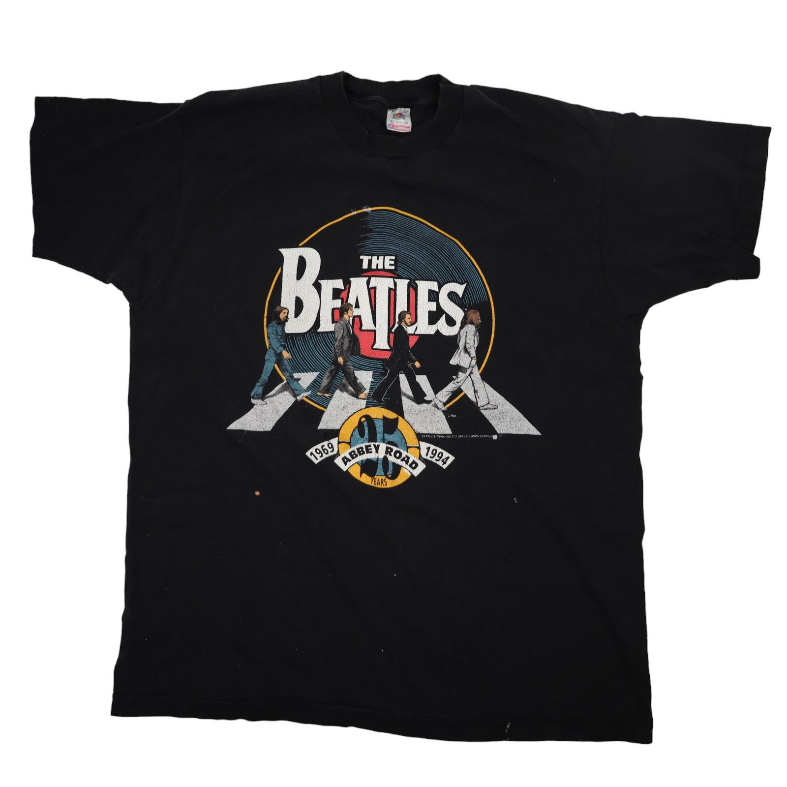 Band Tees × Vintage Vintage 1994 The Beatles Abbey Road 25th Anniversary T Size US XL / EU 56 / 4 - 1 Thumbnail