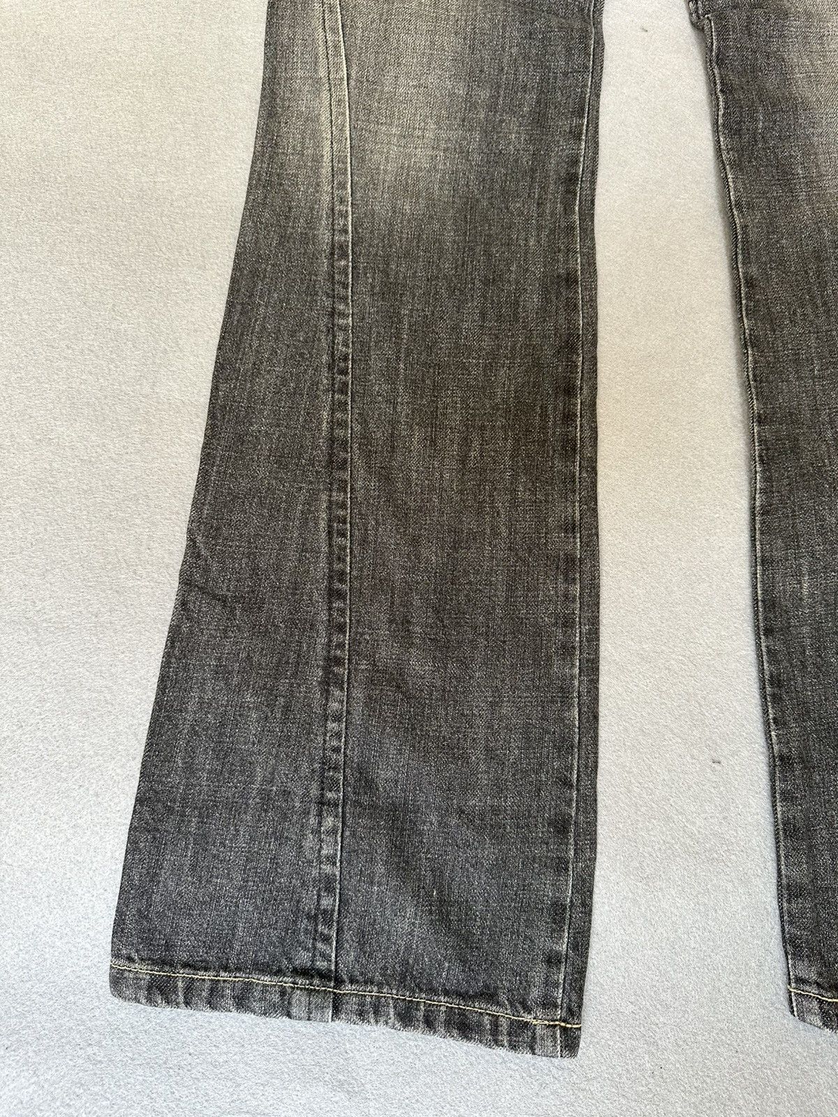 Japanese Brand FLARE Sweet Camel Jeans Size 30" / US 8 / IT 44 - 5 Thumbnail