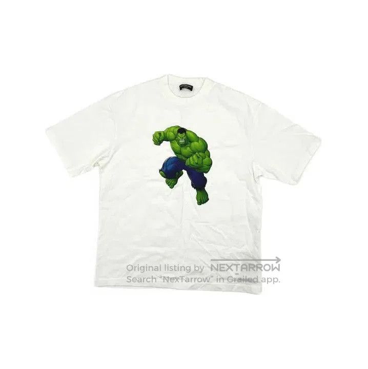 Balenciaga Balenciaga Hulk Print Short Sleeve T. Size US S / EU 44-46 / 1 - 2 Thumbnail
