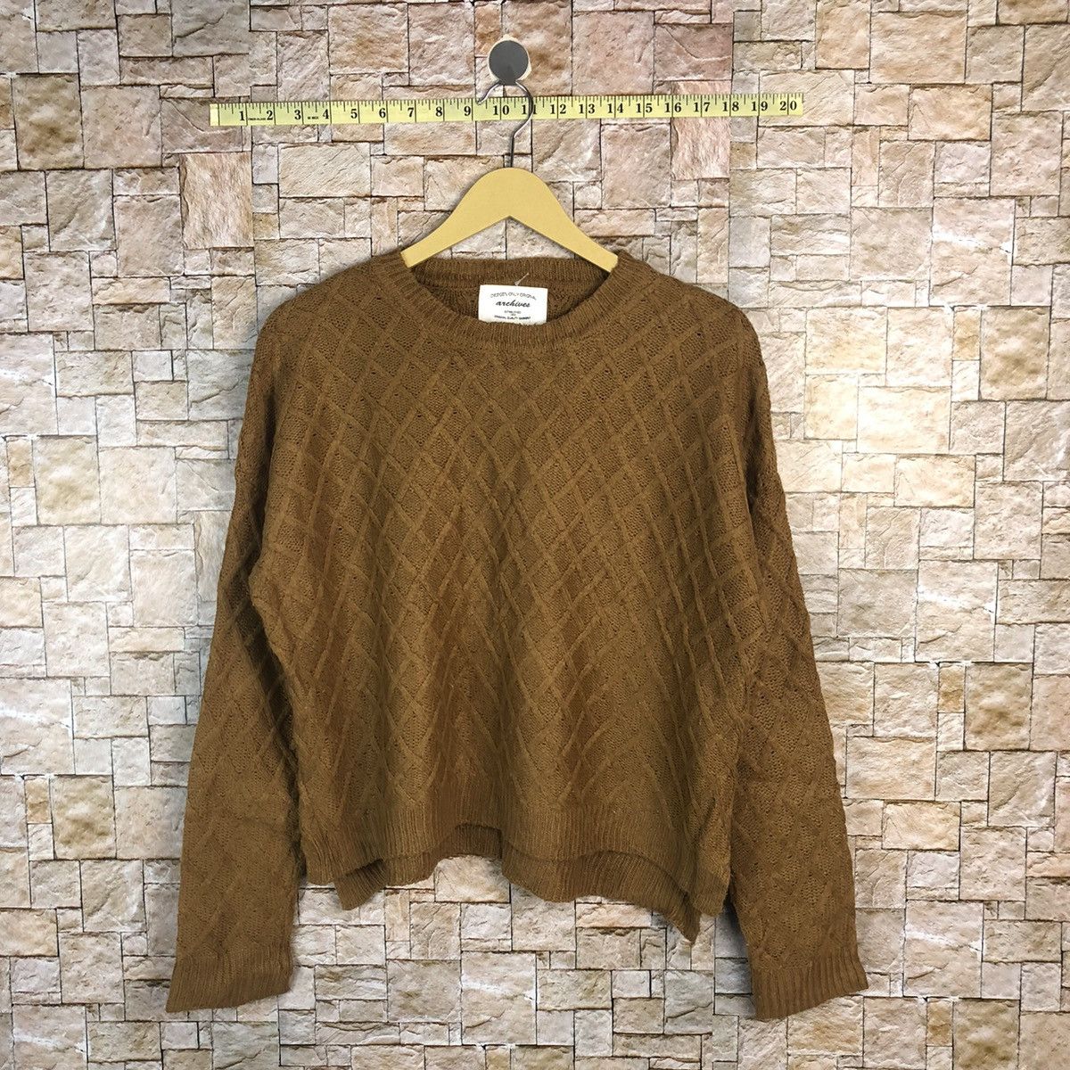 Vintage Archives Brown vintage Knitwear #A764 Size M / US 6-8 / IT 42-44 - 1 Thumbnail