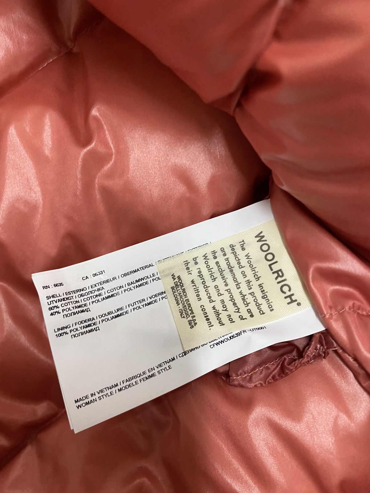 Other Woolrich Women's Arctic Regular Parka Jacket, Pink, S, new Size S / US 4 / IT 40 - 10 Thumbnail