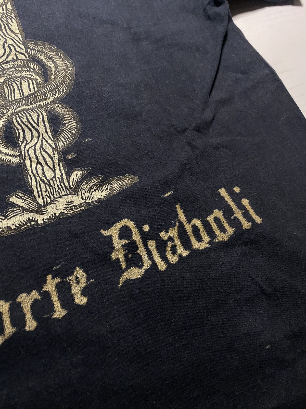 Band Tees × Vintage Vintage Dimmu Borgir in sorte diaboli 00’s y2k t shirt Size US L / EU 52-54 / 3 - 13 Thumbnail