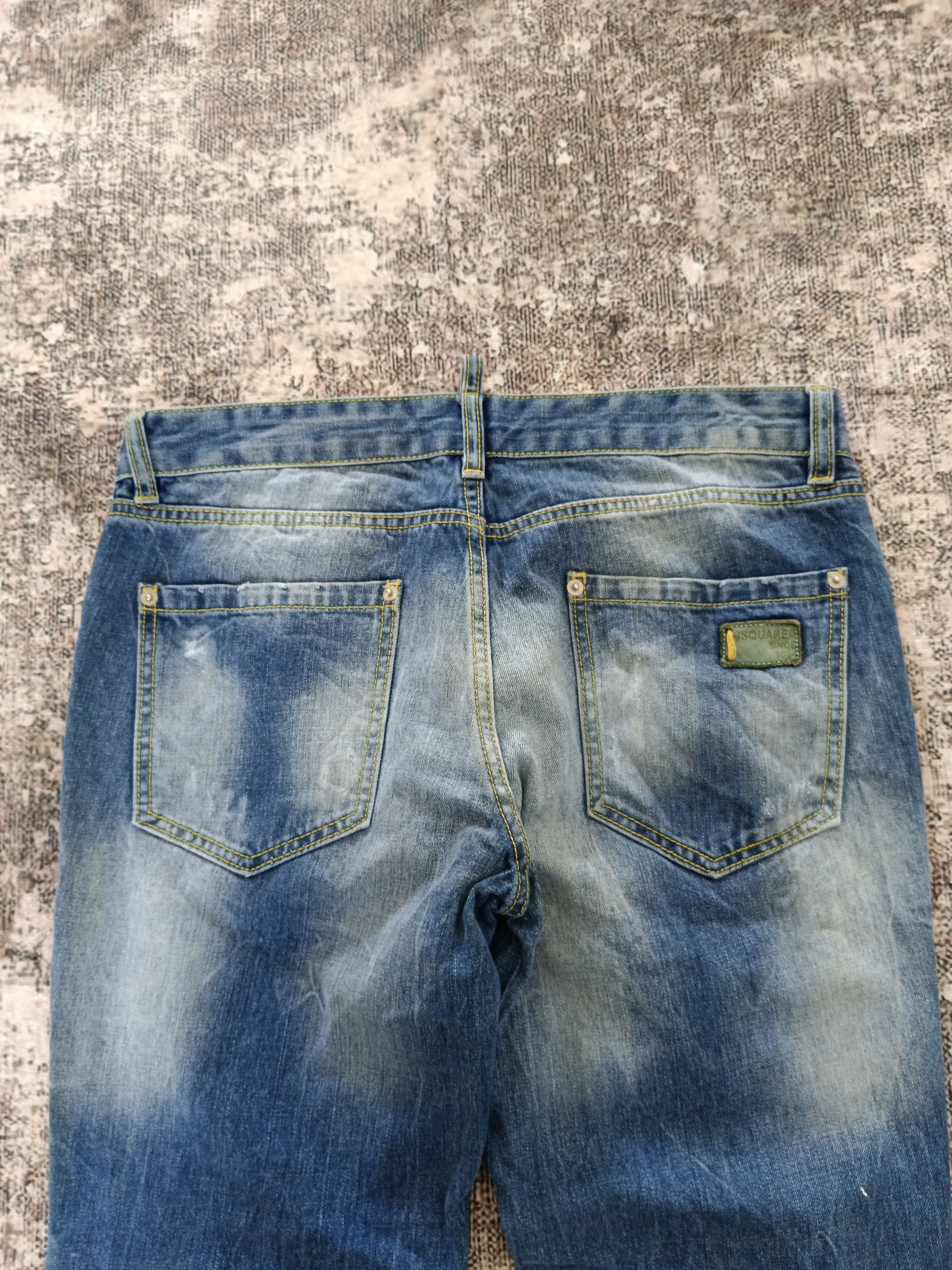 Dsquared2 Dsquared2 Splatted Denim Pants Size US 33 - 5 Thumbnail