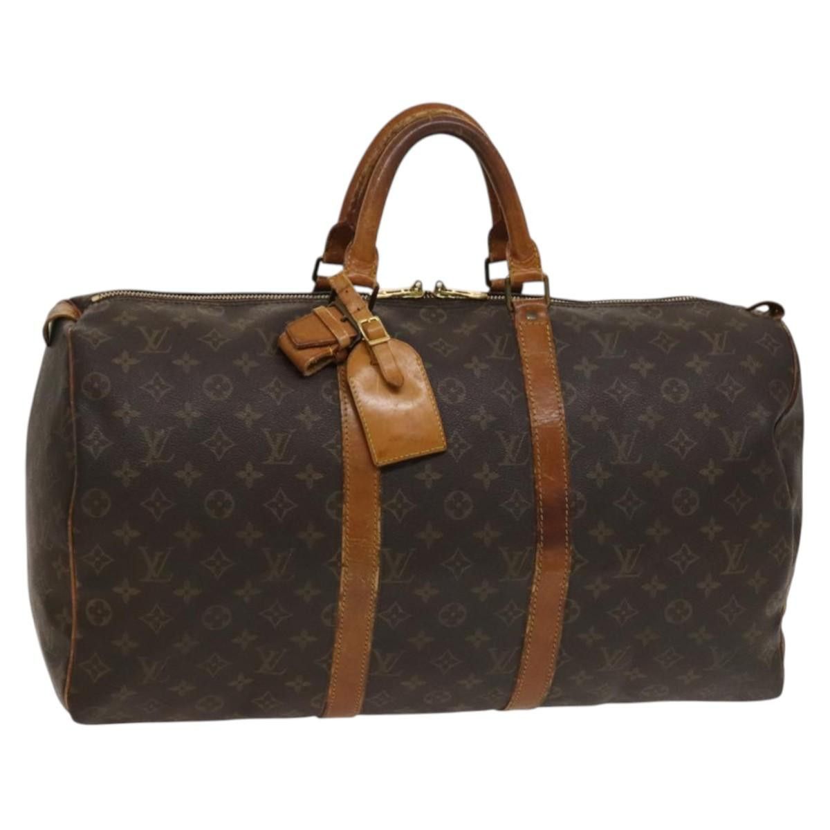 LOUIS VUITTON Monogram Keepall 50 Boston Bag M41426
