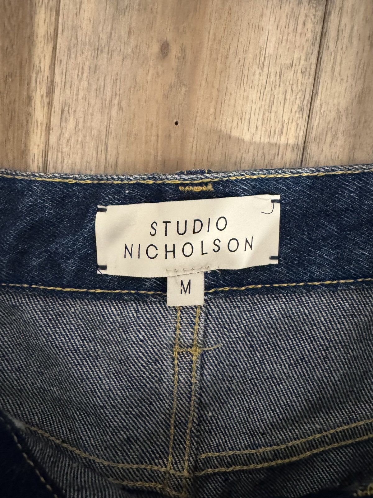 Studio Nicholson Studio Nicholson Paolo Denim Pant Size US 32 / EU 48 - 3 Thumbnail