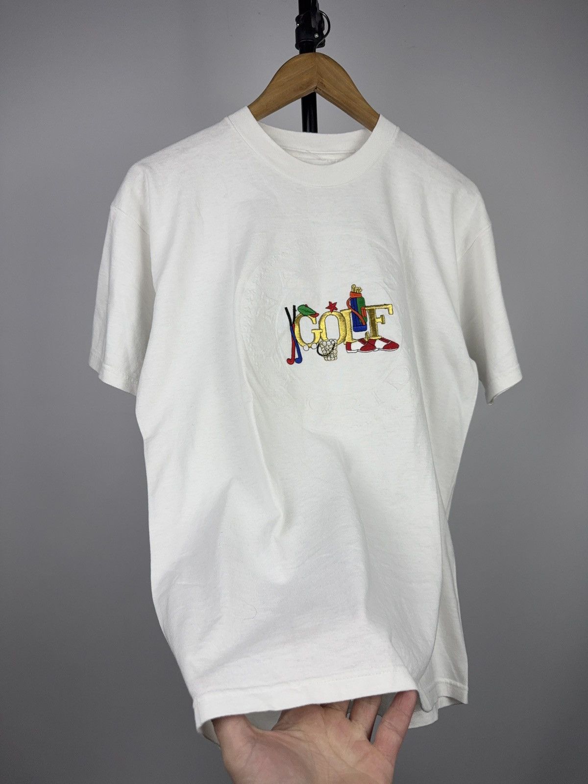 Vintage Vintage Retro 90s Retro Florida GOLF Logo T Shirt Size US M / EU 48-50 / 2 - 4 Thumbnail