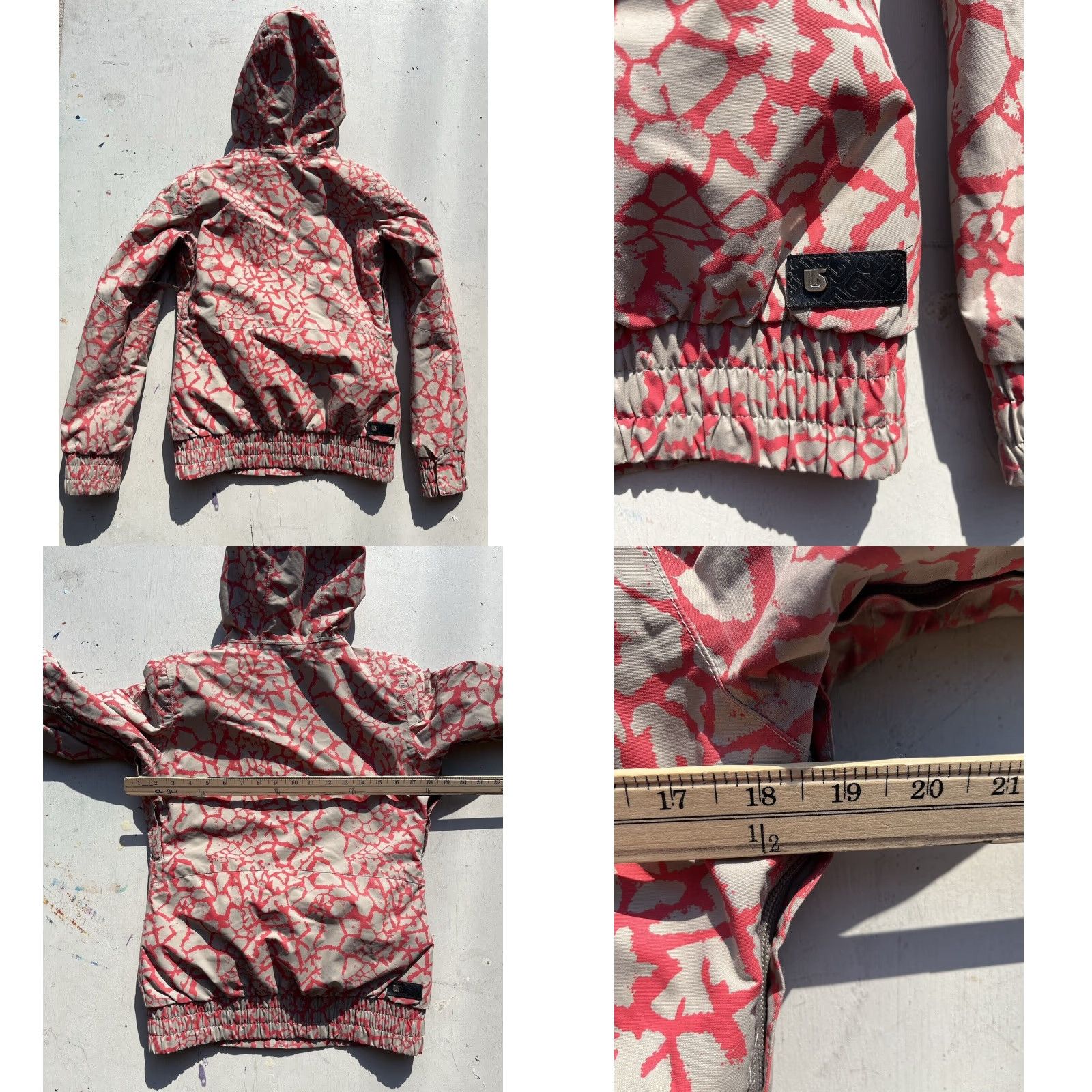Burton Burton Women's Jacket DryRide Multicolor Full-Zip S Snowboard Logo Lined Jacket Size S / US 4 / IT 40 - 8 Thumbnail