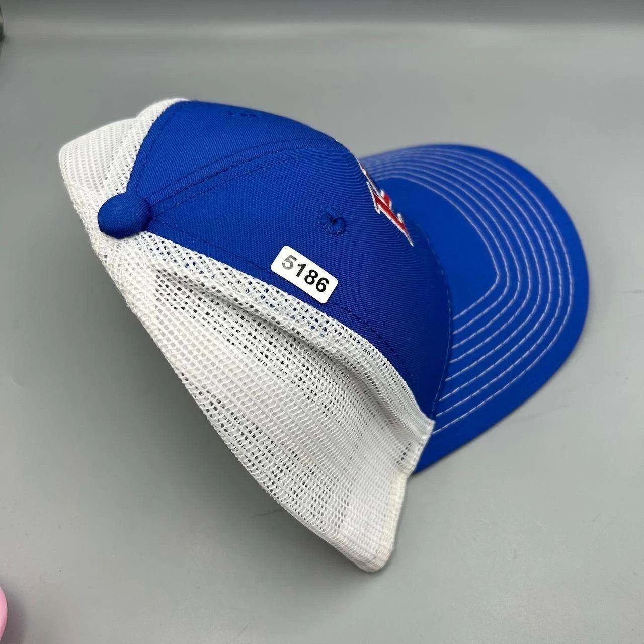 The Game Kansas Jayhawks NCAA Trucker Hat Men Snap Back Cap New Size ONE SIZE - 8 Thumbnail
