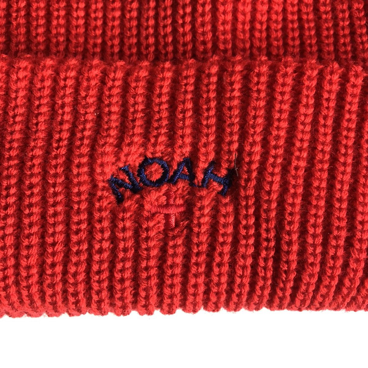 Noah Noah Core Logo Beanie RED Size ONE SIZE - 2 Thumbnail
