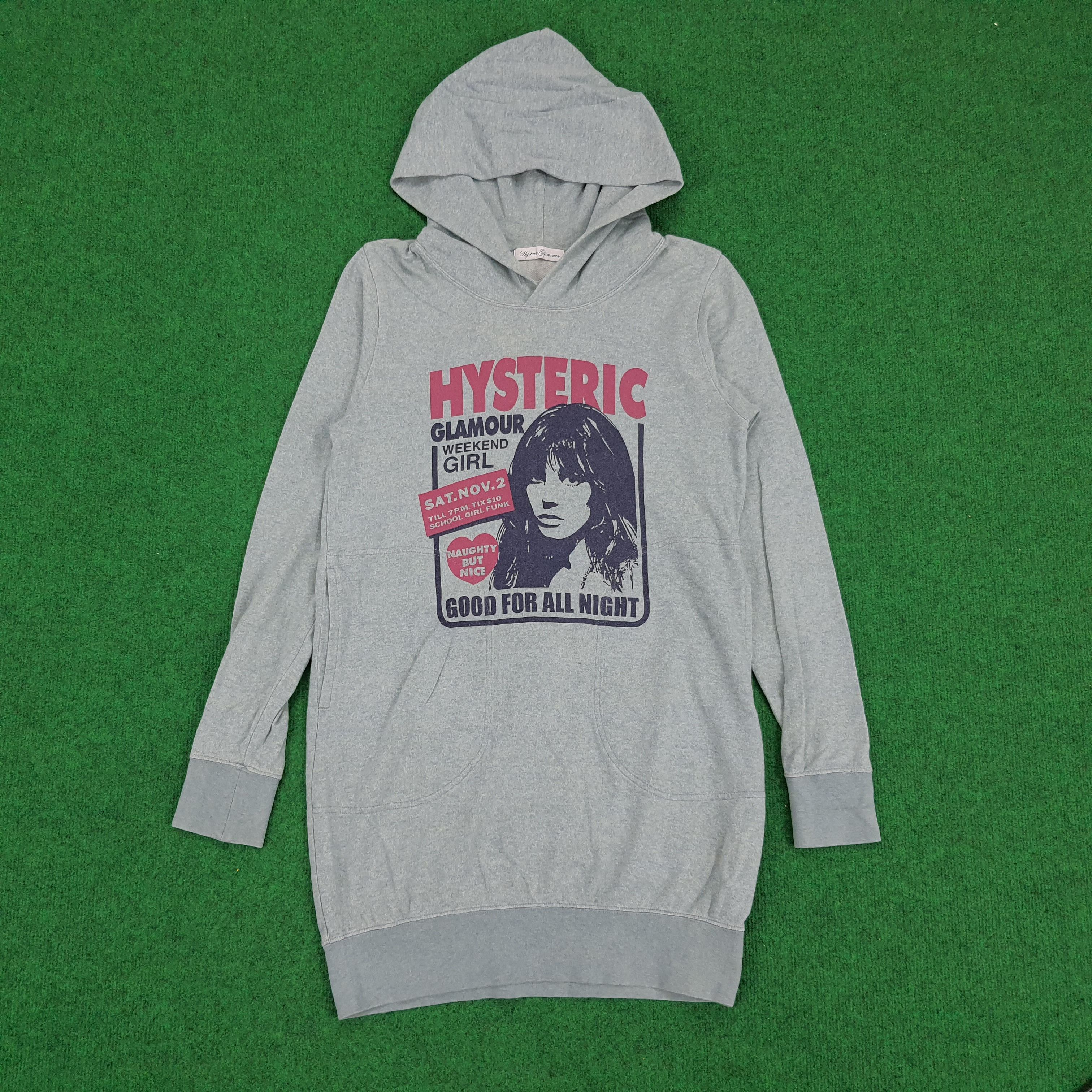 Hysteric Glamour × Japanese Brand Vintage Hysteric Glamour Japanese Brand Sweatshirt Hoodies Size XS / US 0-2 / IT 36-38 - 1 Thumbnail