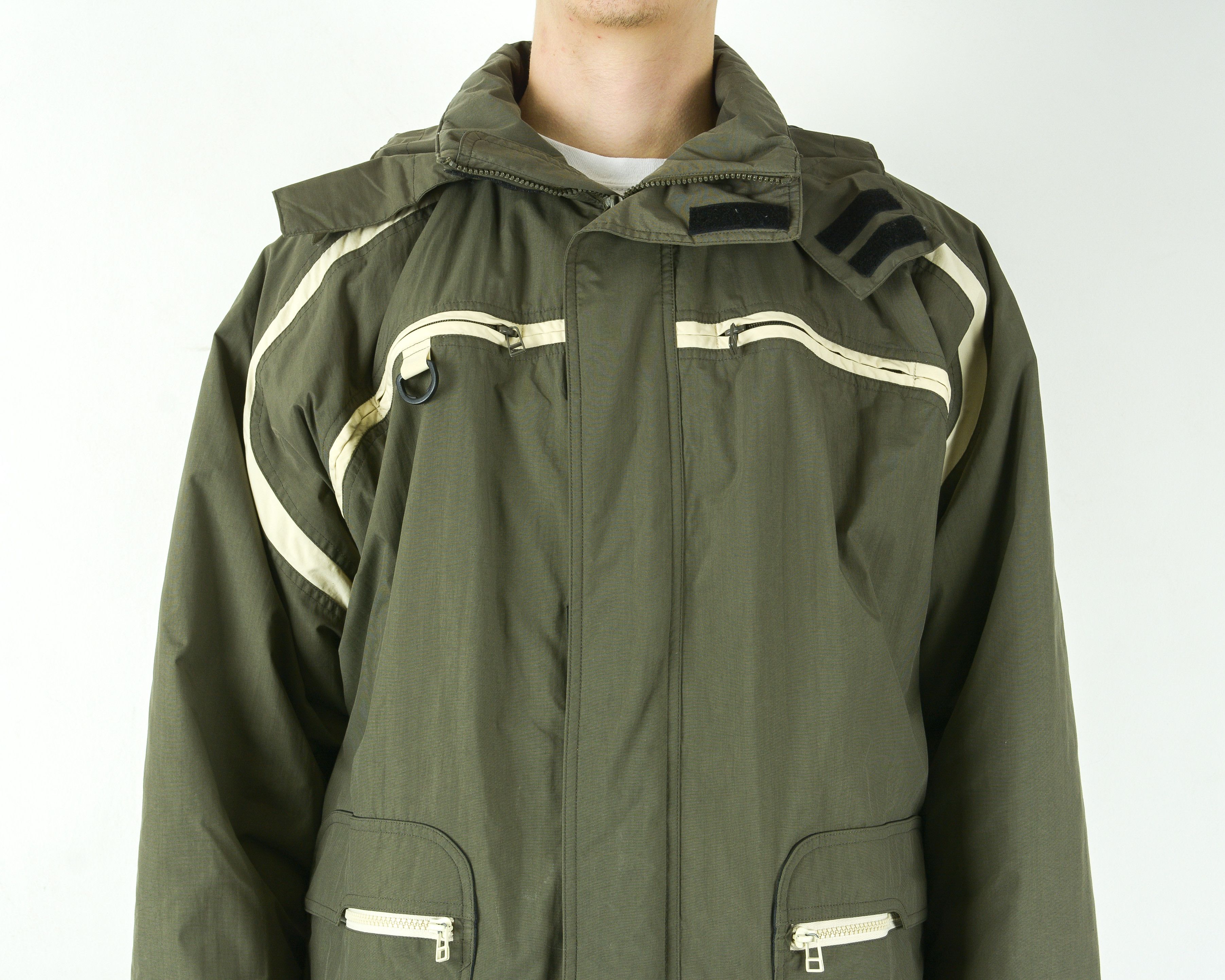 Fila Men Ski Jacket Coat Snowboarding Skiing Hooded Parka Zip Top Size US XL / EU 56 / 4 - 2 Thumbnail