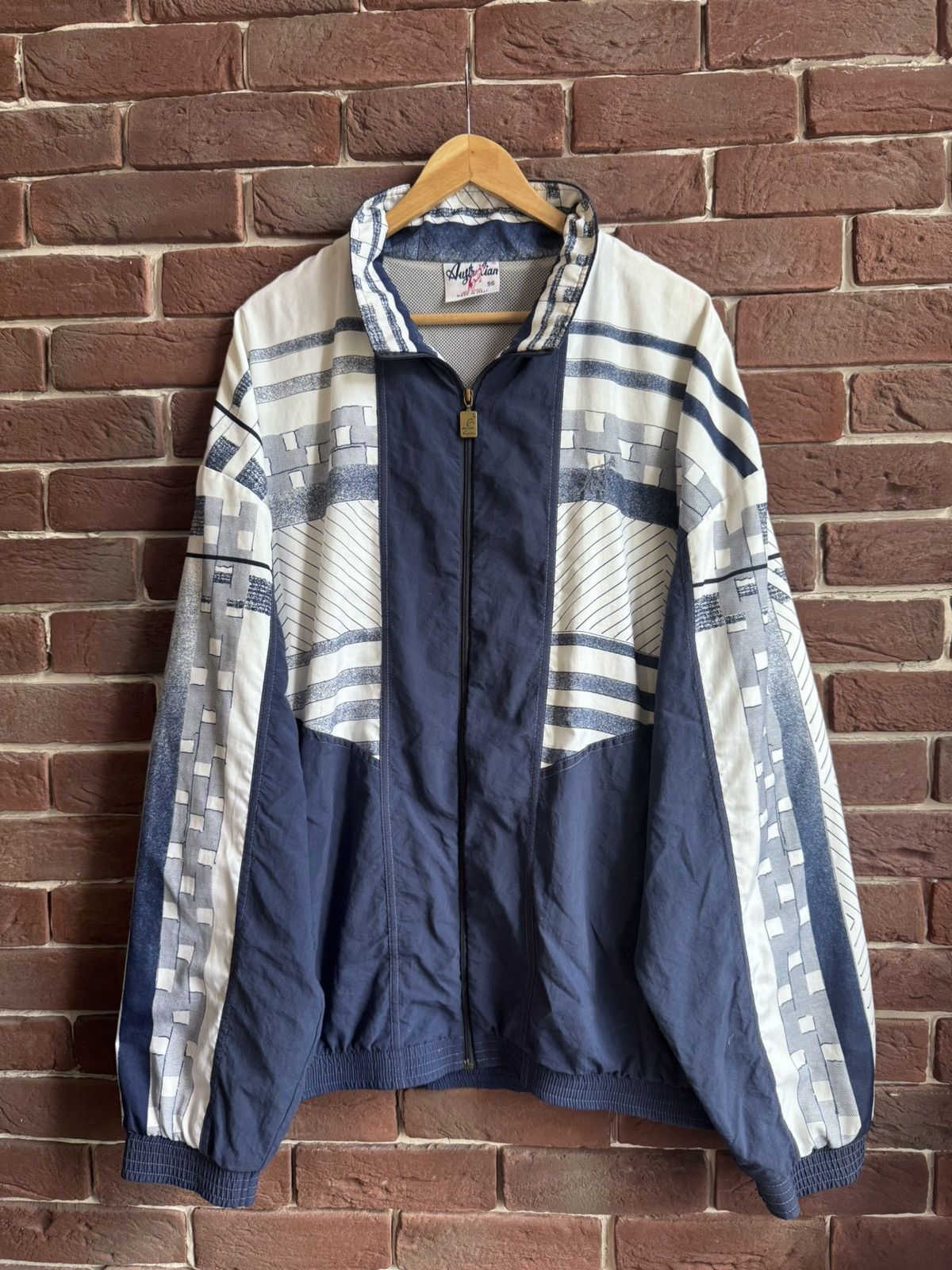 Vintage Vintage Australian 90s Tracksuit Jacket Grail Gabber Wear Size US XL / EU 56 / 4 - 1 Thumbnail