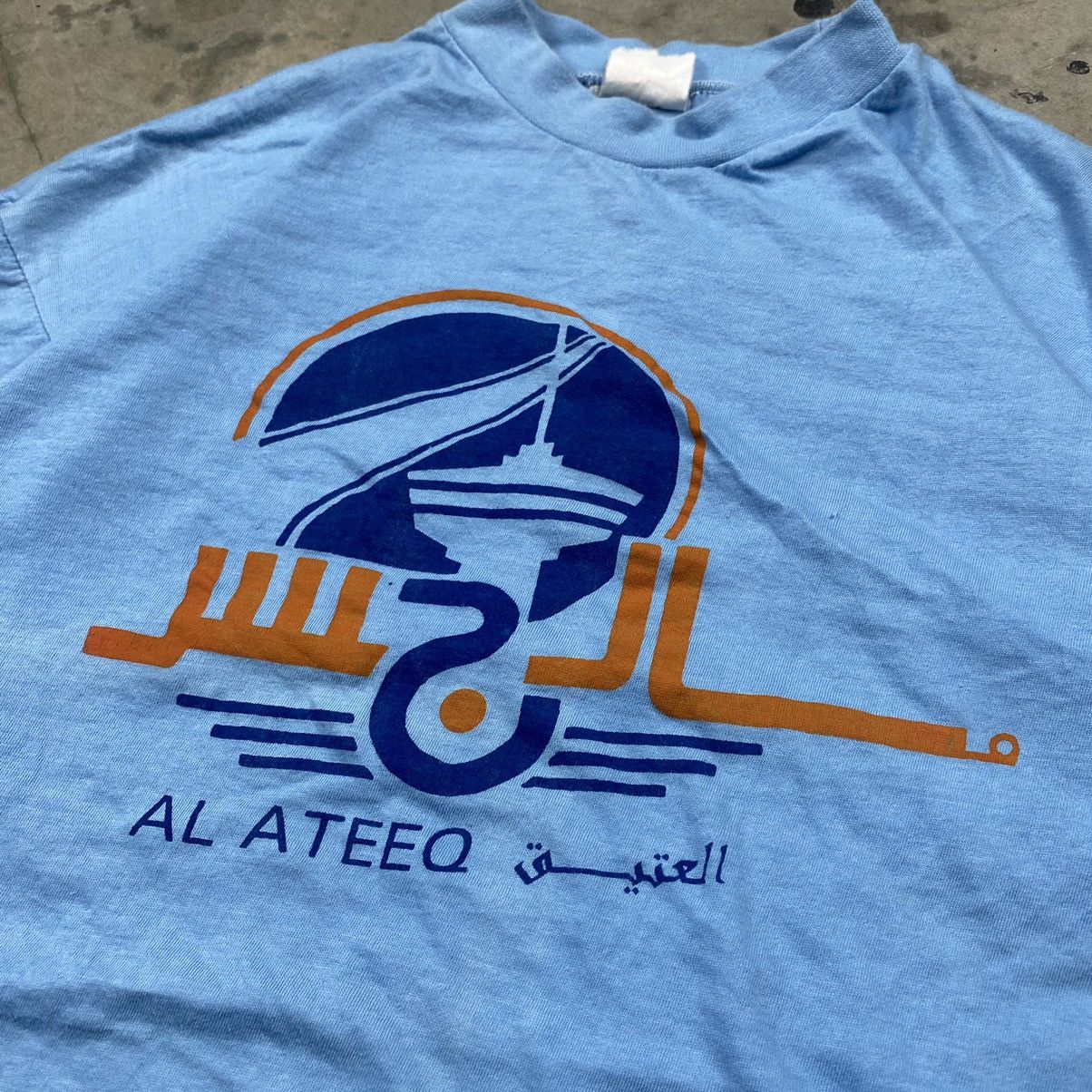 Sports Specialties × Vintage Rare 80s Al Ateeq Saudi Tee Size US M / EU 48-50 / 2 - 2 Thumbnail