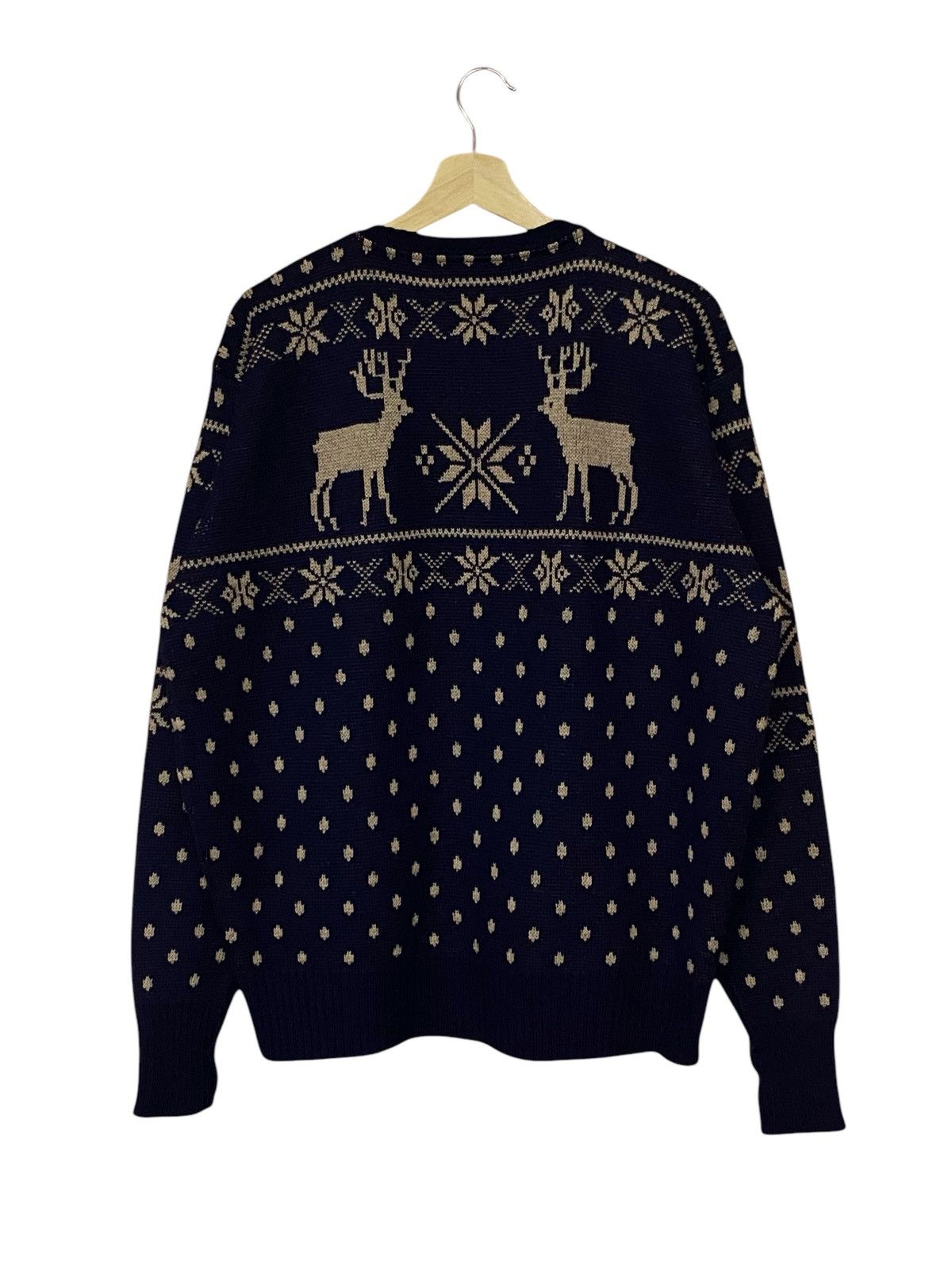 RRL Ralph Lauren Vintage Double RL Ralph Lauren Wool Knitwear Sweaters Size US L / EU 52-54 / 3 - 3 Thumbnail