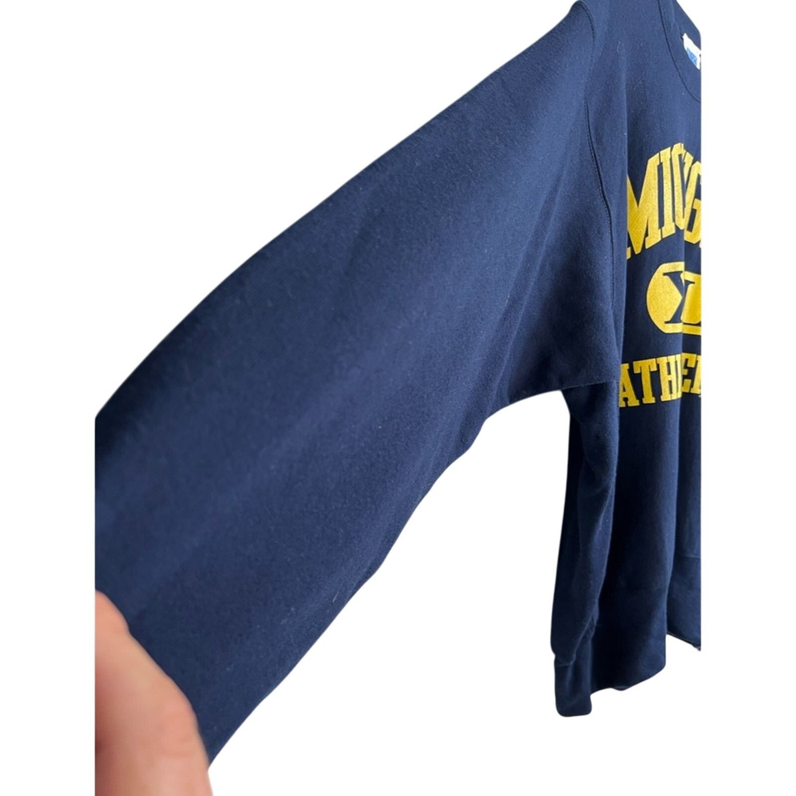 Vintage VTG 90’s Champion-Style Reverse Weave Michigan Wolverines XL Size US XL / EU 56 / 4 - 4 Thumbnail