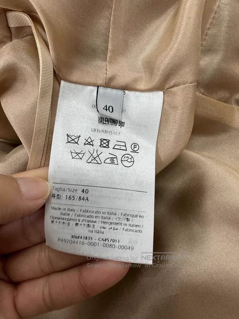 Valentino Valentino Silk wool dress with bow Size S / US 4 / IT 40 - 5 Thumbnail