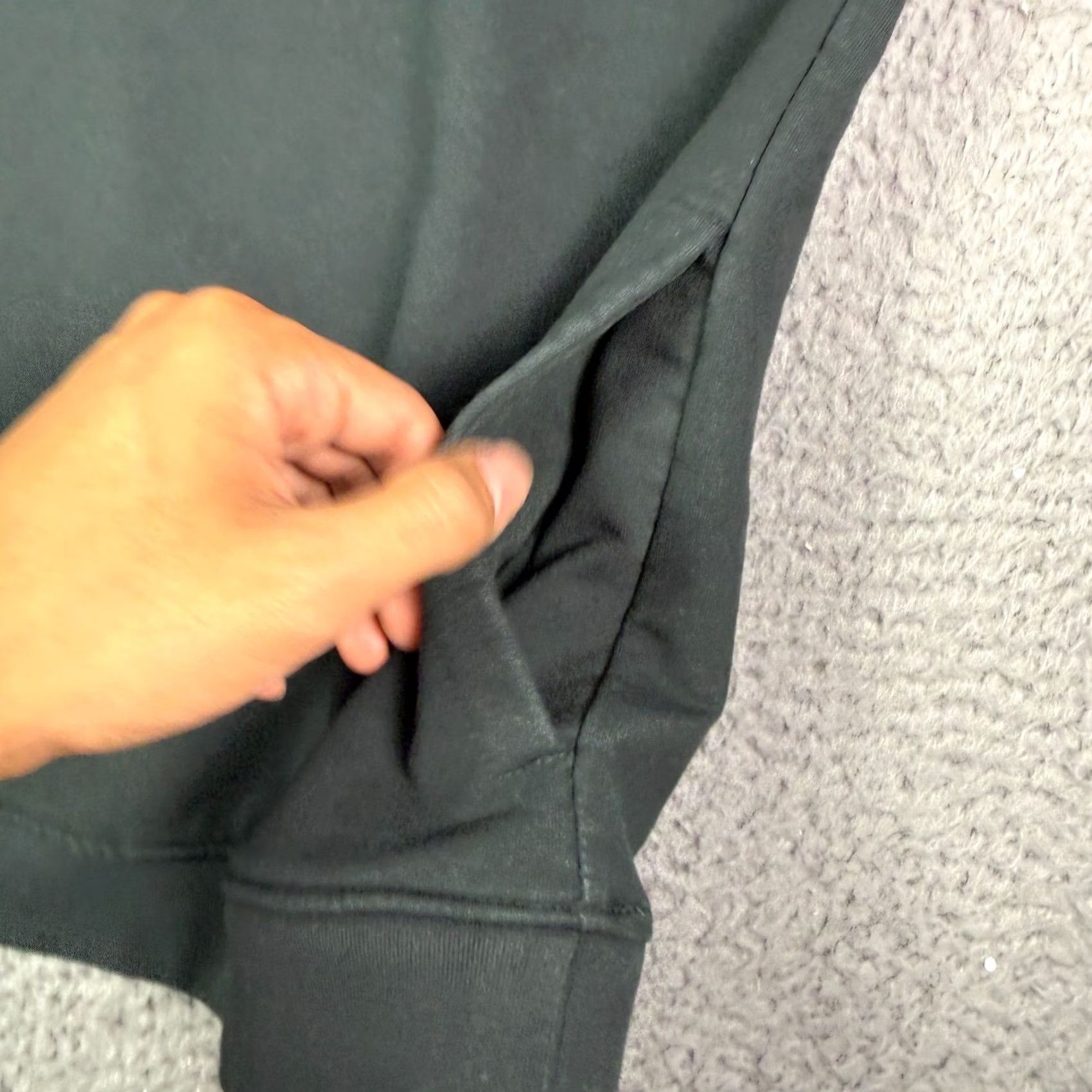 Cuts Cuts Classic Hoodie Mens L Black Hyperloop Pullover Stretch Drawstring Size US L / EU 52-54 / 3 - 4 Thumbnail
