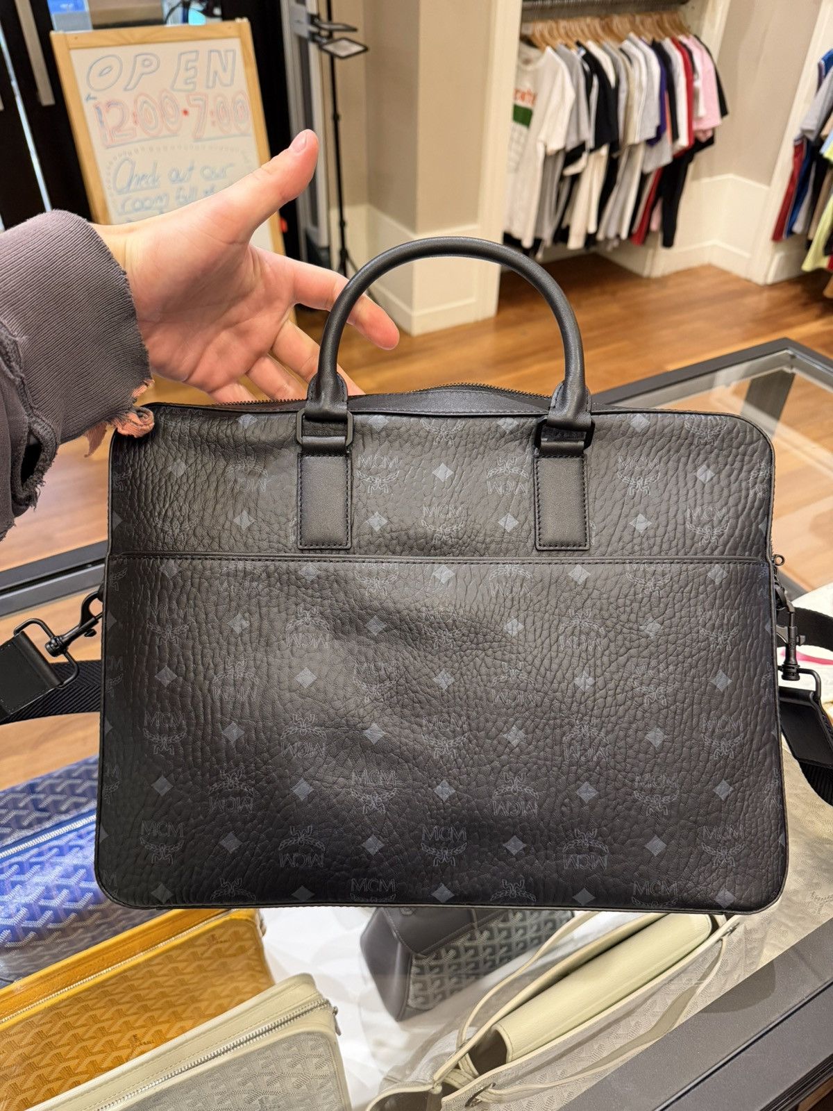 MCM MCM Messenger Bag - Black Size ONE SIZE - 4 Thumbnail