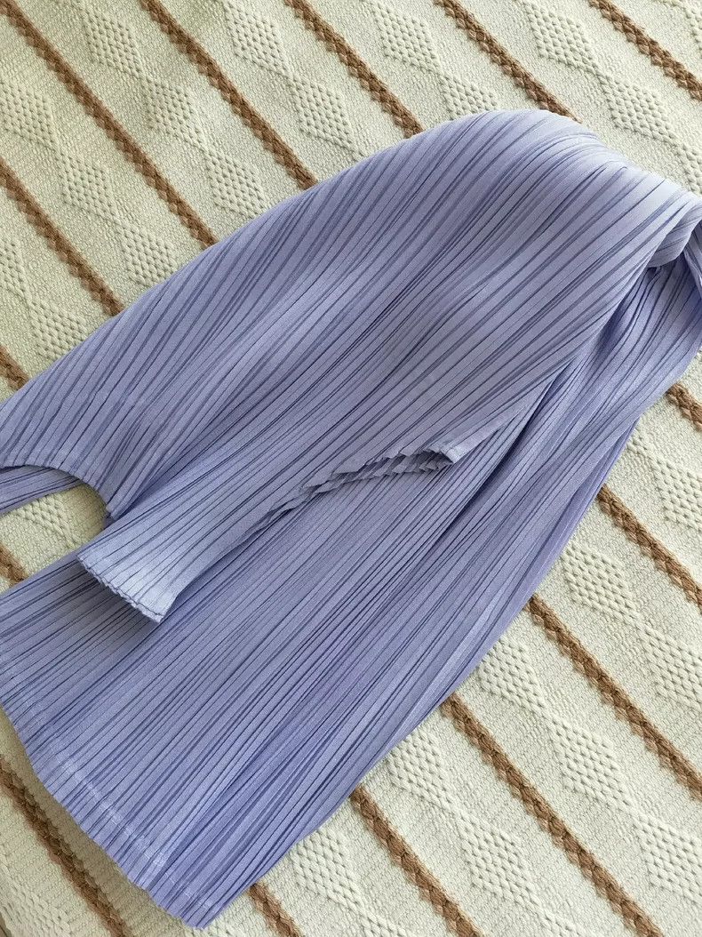 Issey Miyake Issey Miyake size:4 Purple dress Size M / US 6-8 / IT 42-44 - 3 Thumbnail