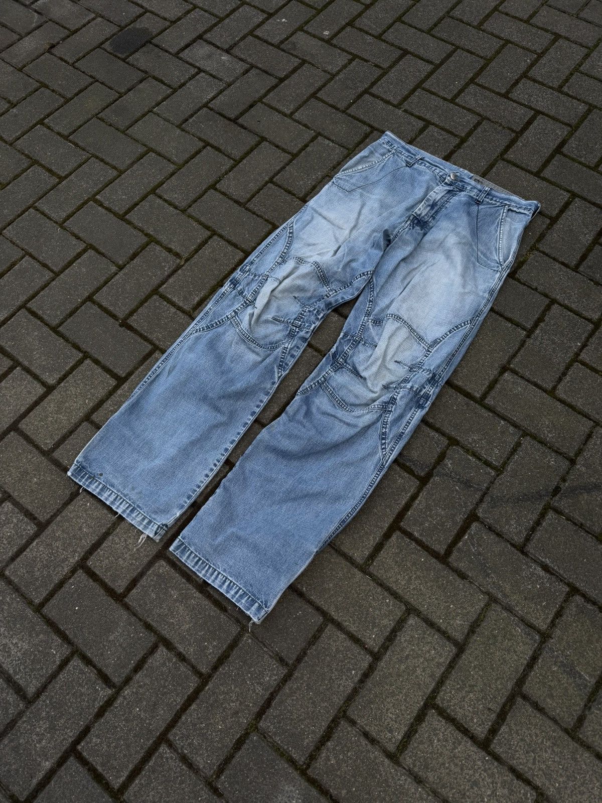 Diesel Vintage Diesel 3D Jeans W31 Denim Pants Y2K Avant-garde Size US 31 - 2 Thumbnail