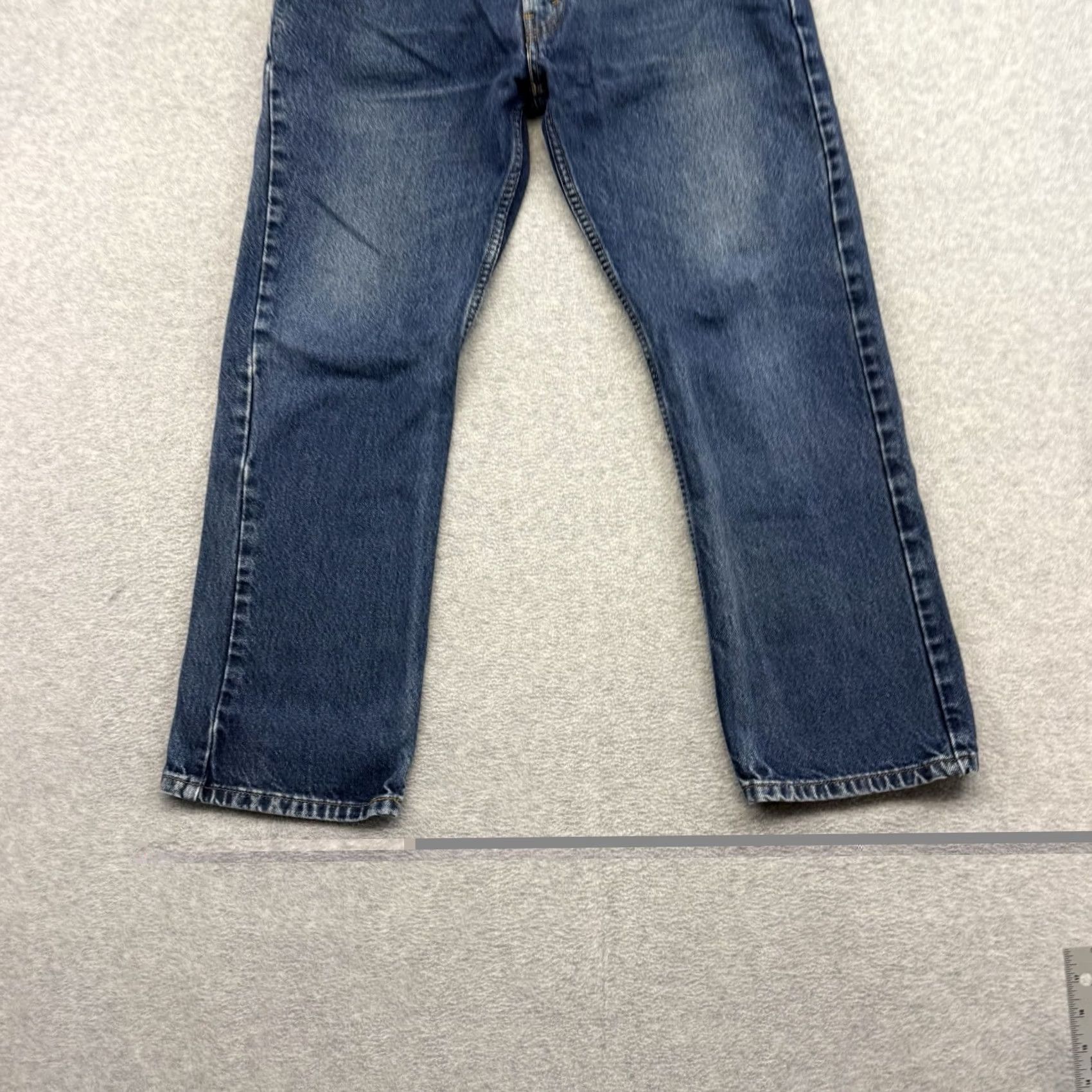 Levi's VINTAGE Levi's 505 Jeans Mens 34x29 Regular Straight Distressed Y2K USA Grunge Size US 34 / EU 50 - 2 Thumbnail