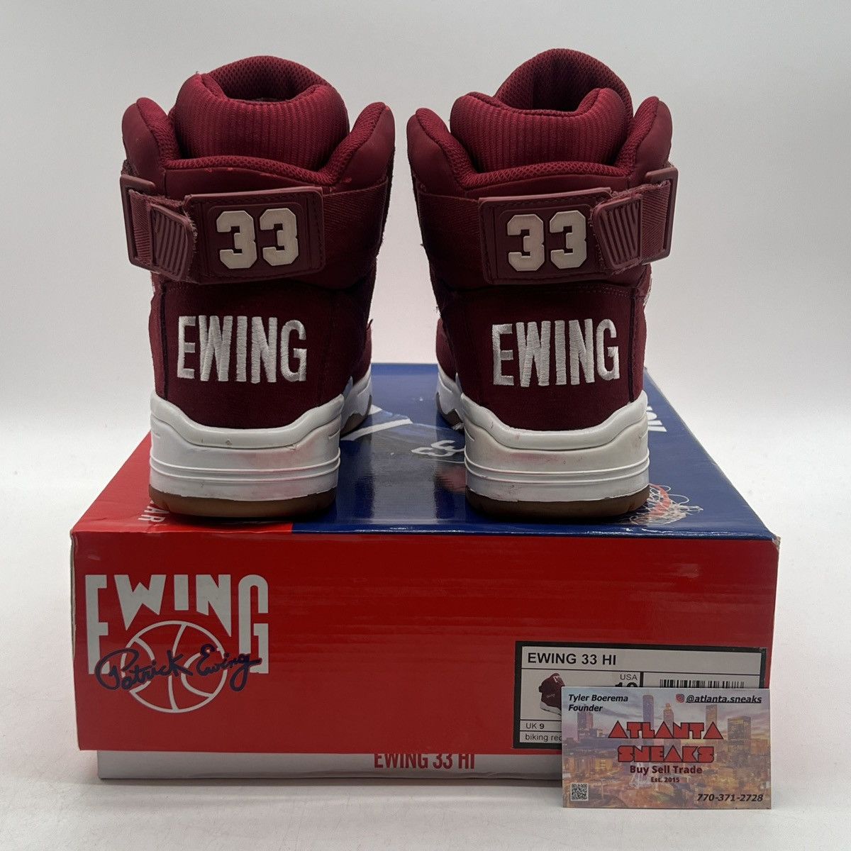 Ewing Athletics Hi biking red Size US 10 / EU 43 - 3 Thumbnail
