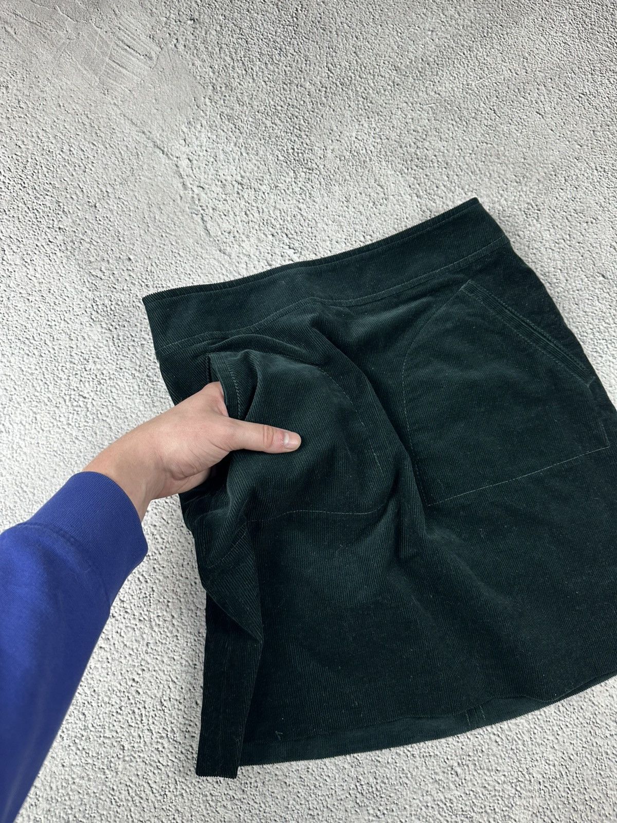 A.P.C. Vintage A.P.C Corduroy Velvet Skirt Old Money Style Classic Size 27" / US 4 / IT 40 - 5 Thumbnail