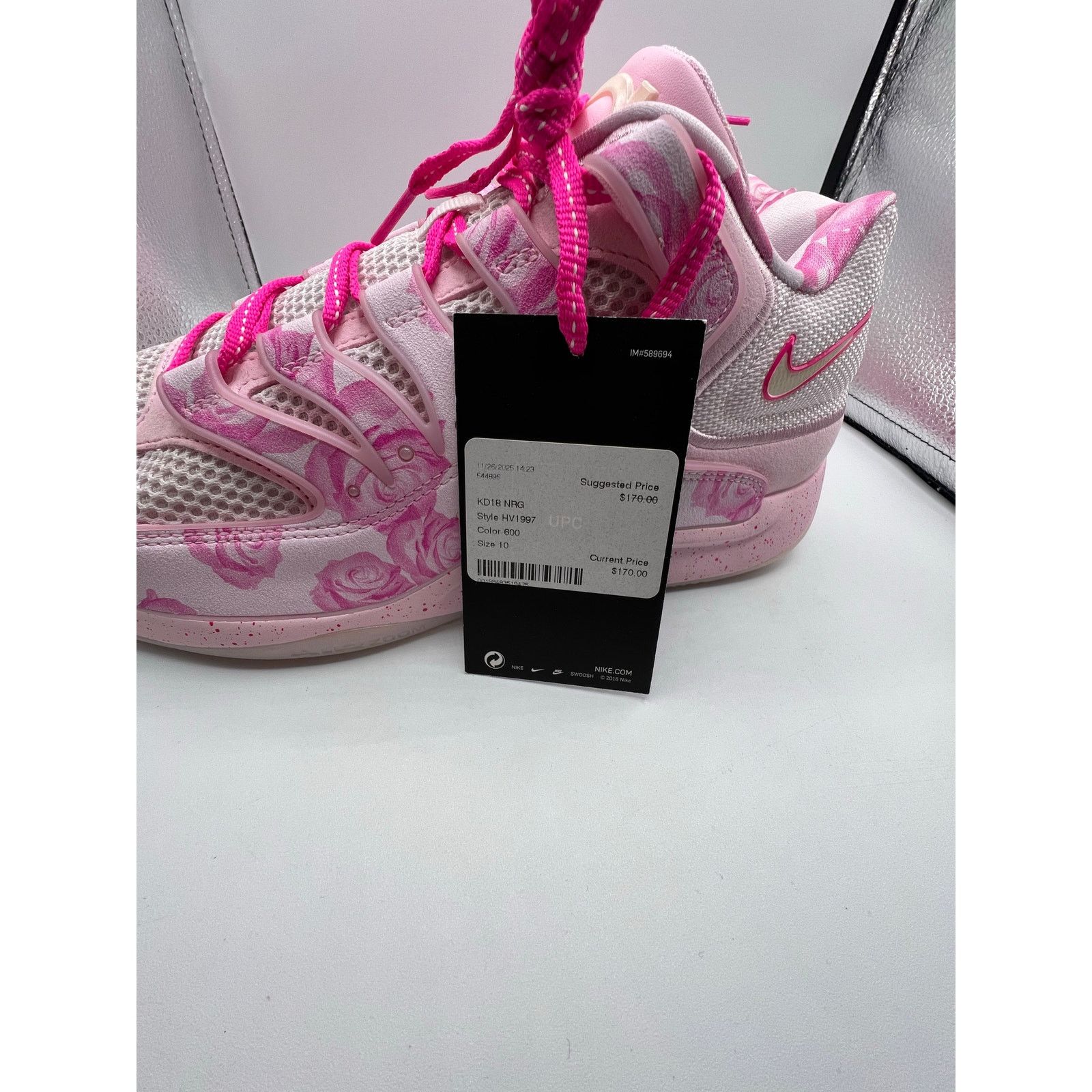 Nike Nike KD 18 “Aunt Pearl” size 10 men’s Size US 10 / EU 43 - 8 Thumbnail