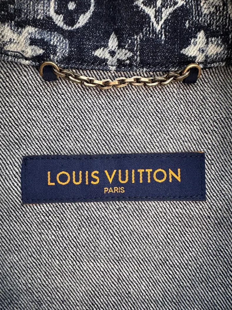 Louis Vuitton Louis Vuitton Tie-dyed Logo full printed denim casual shor Size US L / EU 52-54 / 3 - 8 Thumbnail