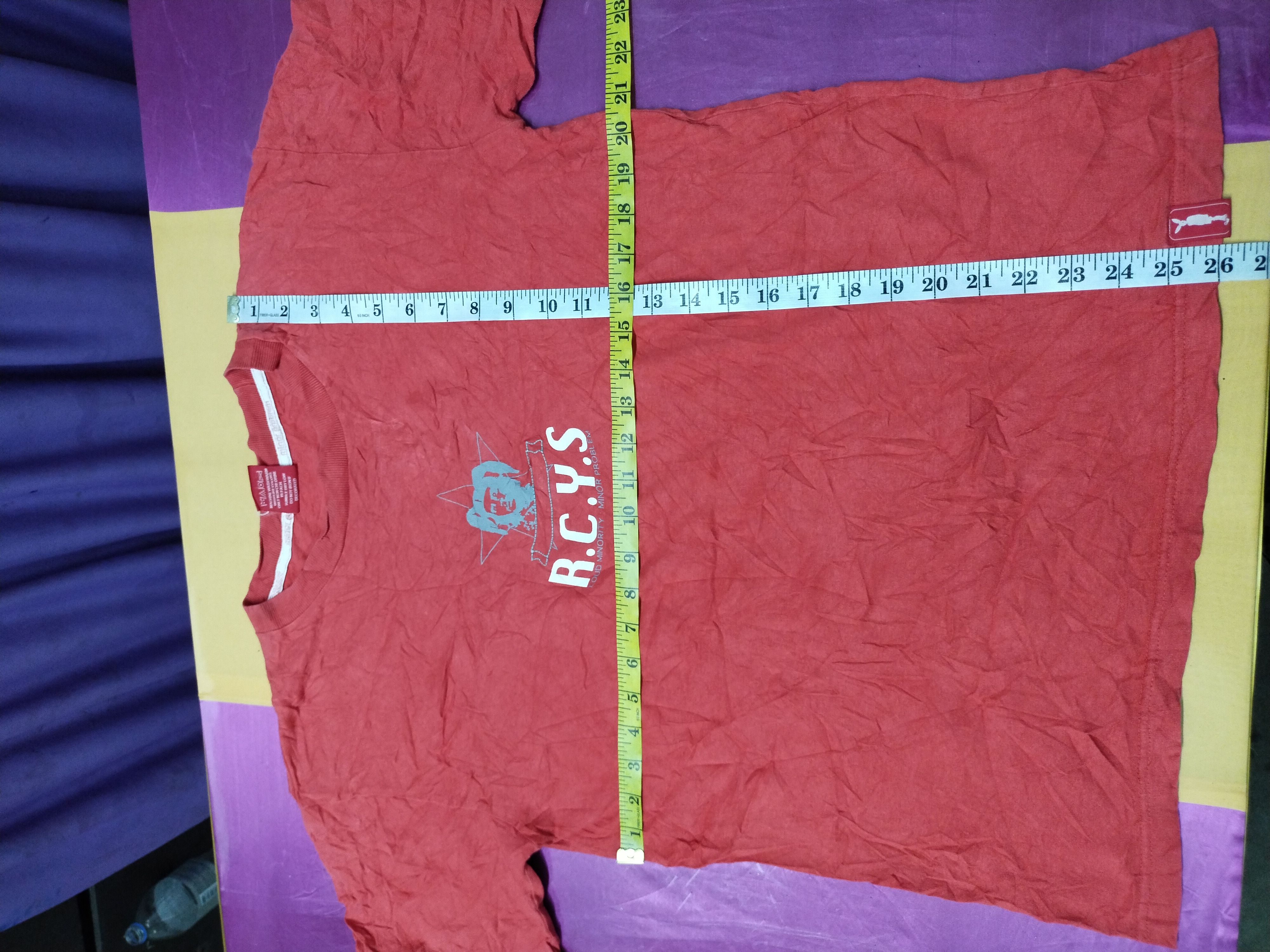 Vintage 🔥 Vtg Minor Problem R.C.Y.S Red Tee Size US M / EU 48-50 / 2 - 12 Thumbnail