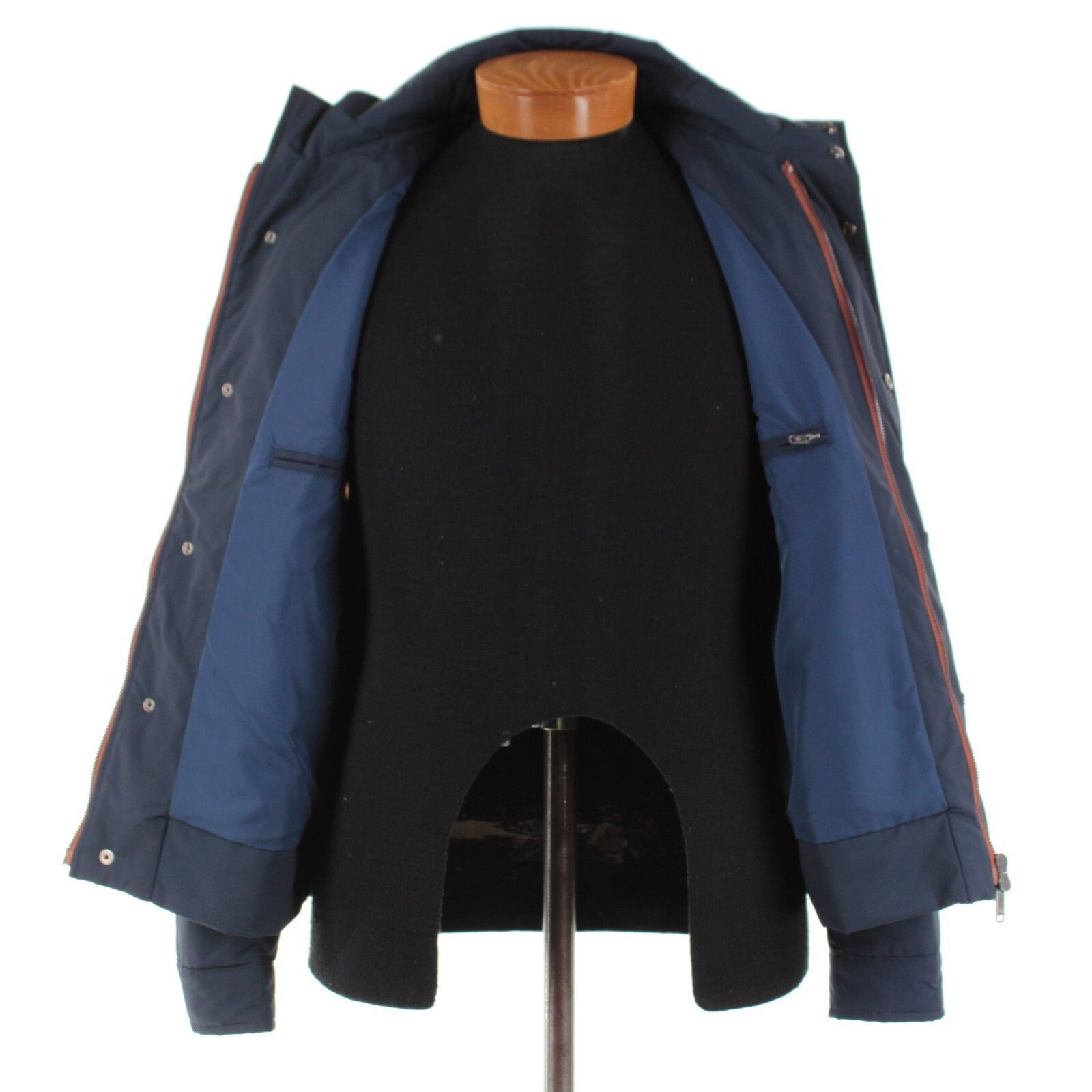 Luciano Barbera Luciano Barbera Jacket Size M US In Blue Wool Blend Size US M / EU 48-50 / 2 - 9 Thumbnail