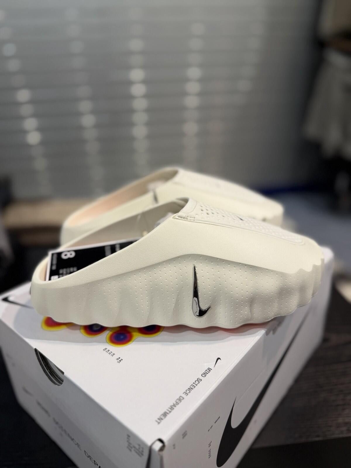 Nike Size 8W/7M Nike Mind Slide 001 Sail Brand New Women Release Size US 8 / EU 41 - 3 Thumbnail