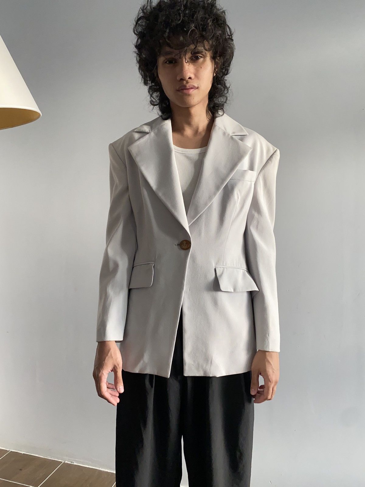 Vivienne Westwood SS2015 Vivienne Westwood runway oversized blazer Size S / US 4 / IT 40 - 2 Thumbnail