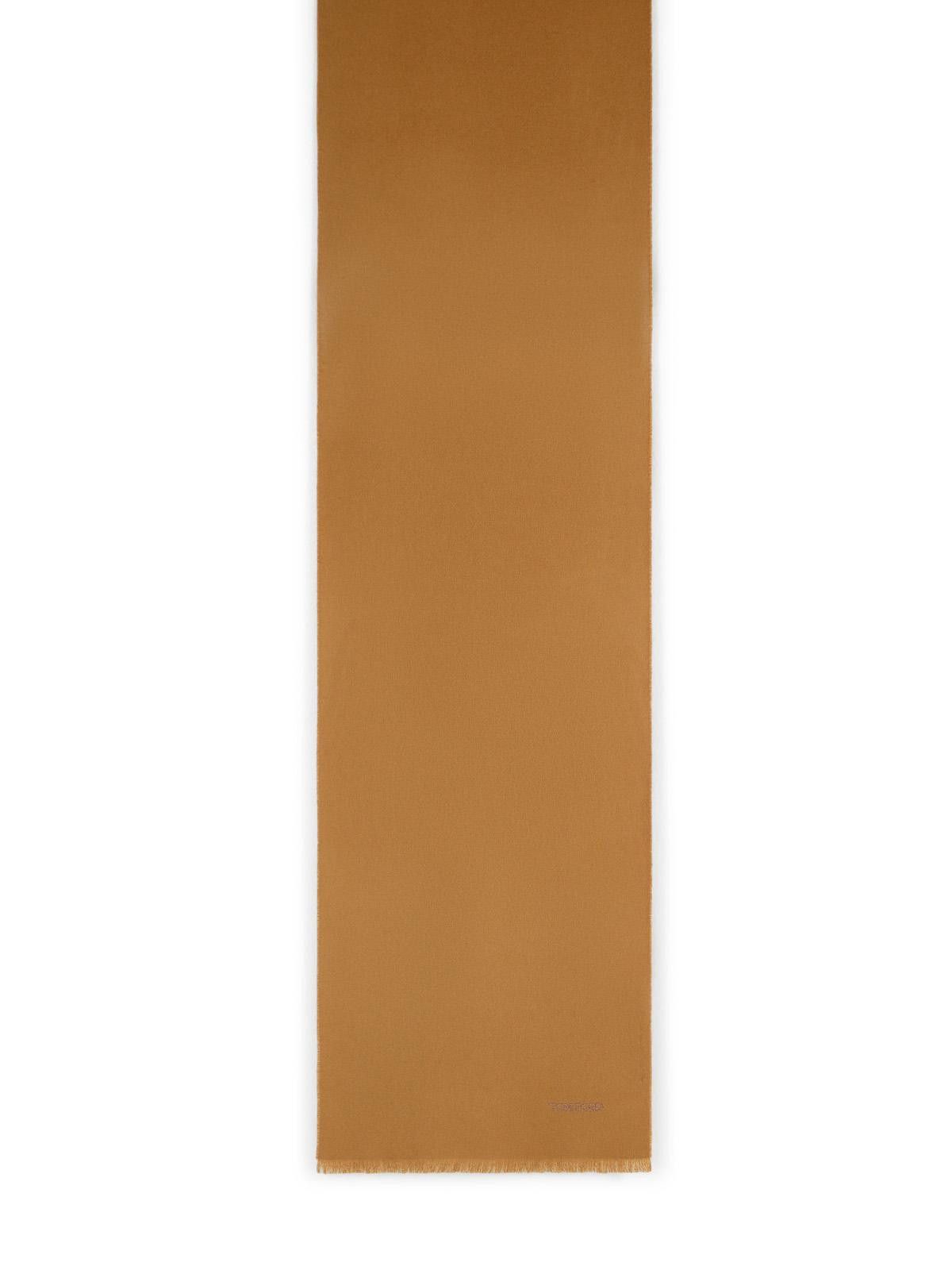 Tom Ford TOM FORD Brown Cashmere Scarf Size ONE SIZE - 1 Thumbnail