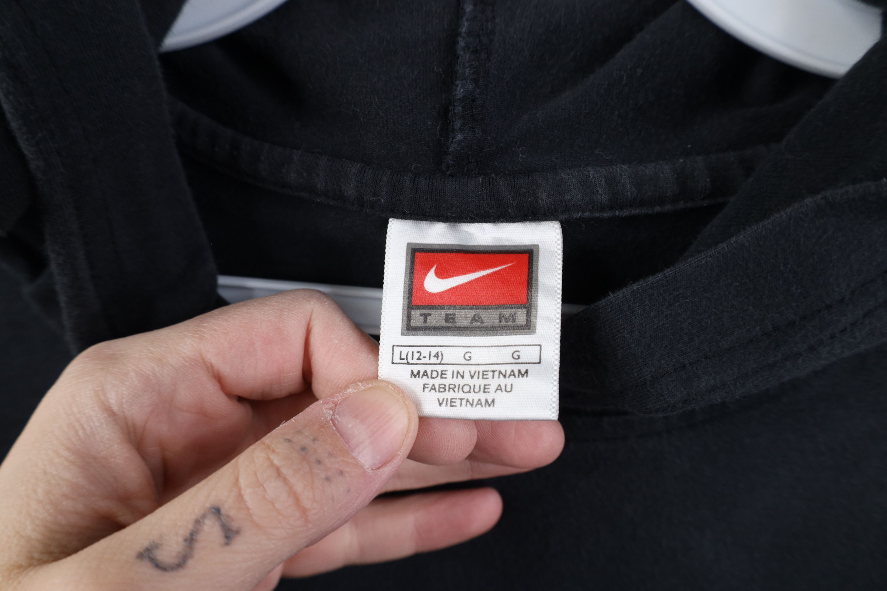Nike Vintage Y2K Nike Center Swoosh Vanderbilt University Hoodie Size L / US 10 / IT 46 - 9 Thumbnail