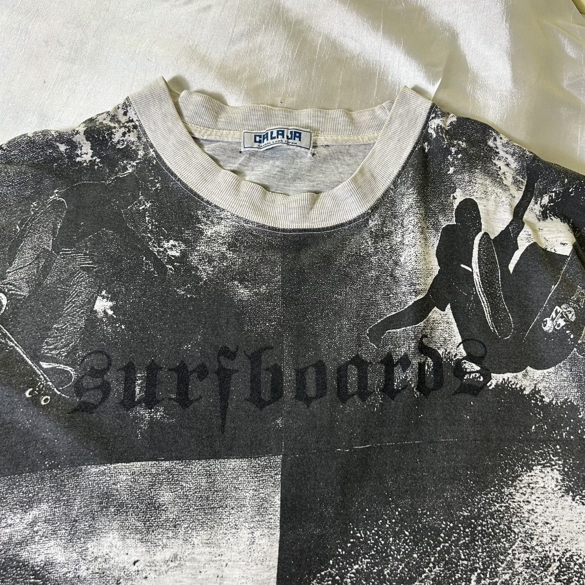 Vintage Vintage Surf Skateboards Over Print Graphic Tee Size US XL / EU 56 / 4 - 3 Thumbnail