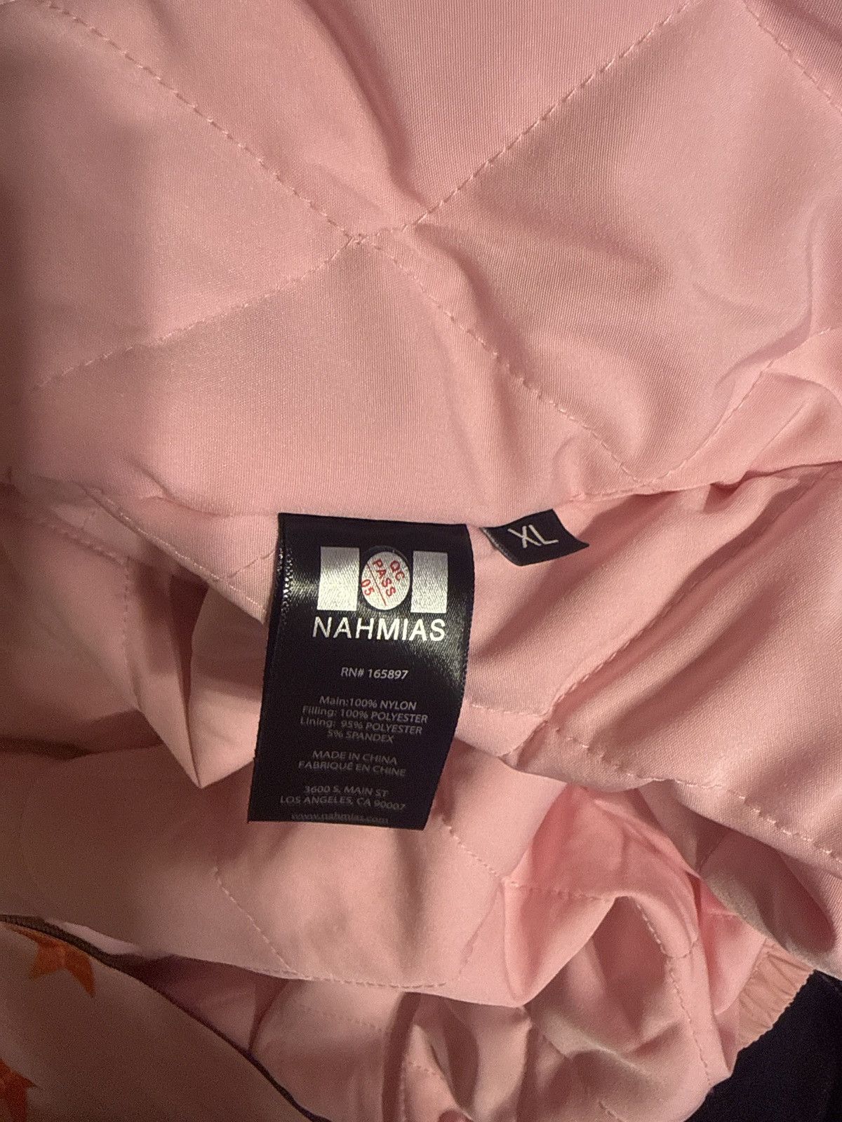 Nahmias Marty Supreme Pink Warm Up Jacket Size US XL / EU 56 / 4 - 4 Thumbnail