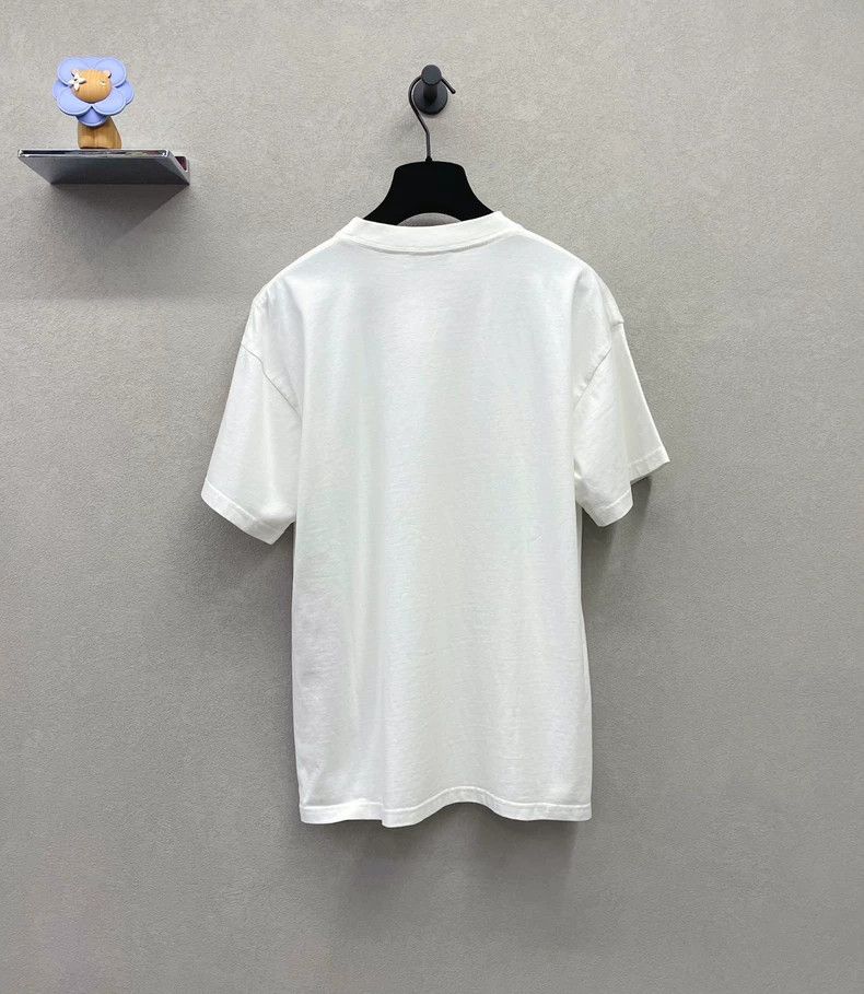 Balenciaga Balenciaga White ears of wheat crown printed short sleeves Size US XS / EU 42 / 0 - 2 Thumbnail