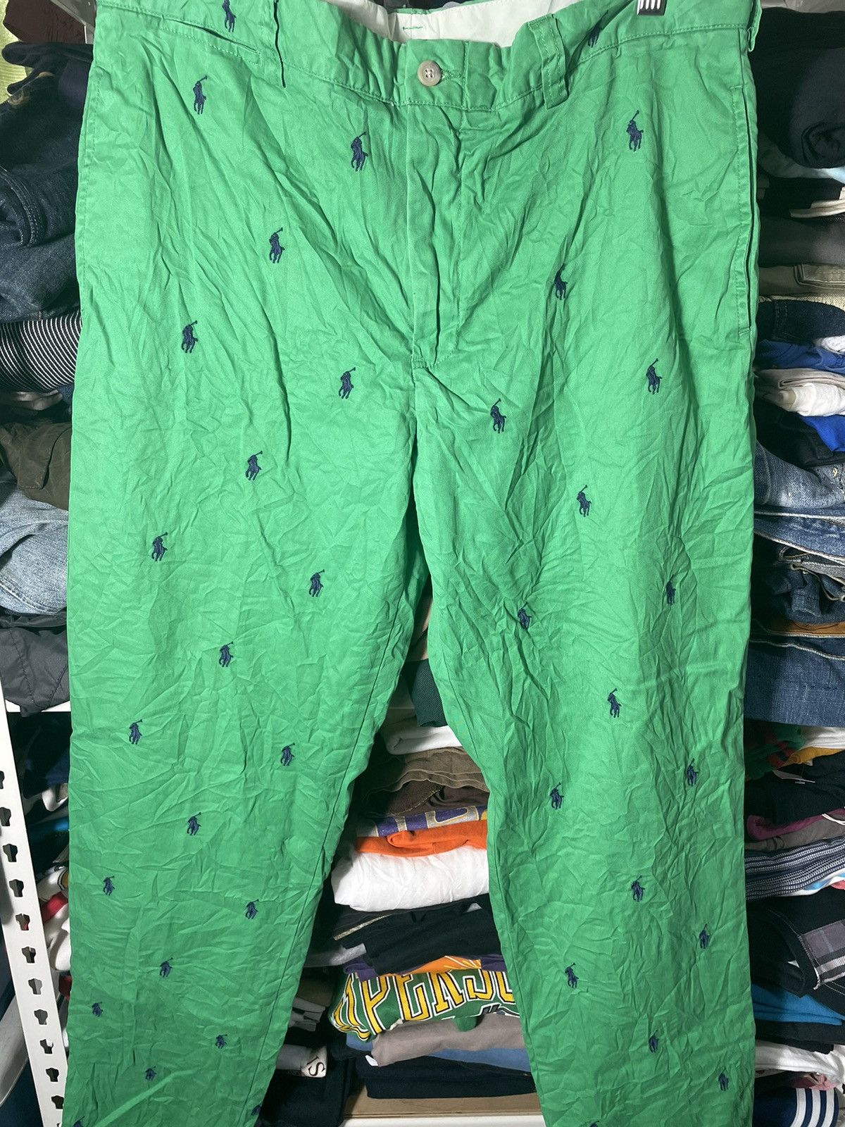 Vintage Vintage Polo Casual Pants All Over Print Size US 36 / EU 52 - 3 Thumbnail