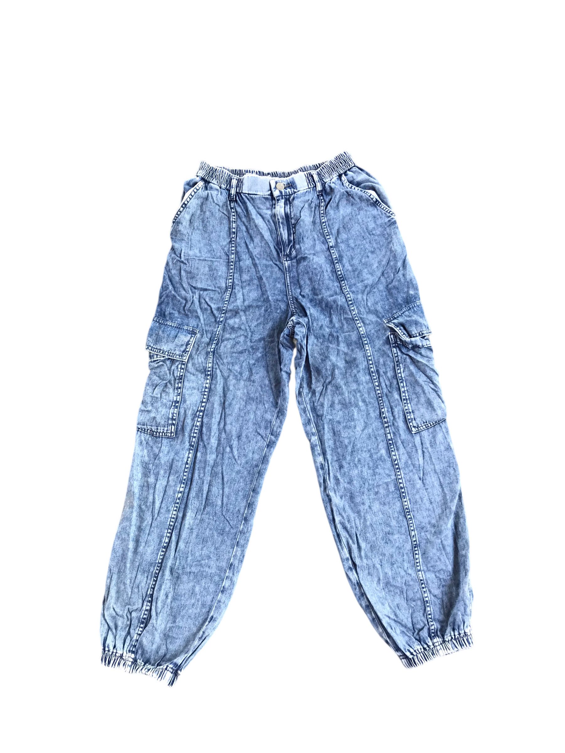 GU Flare Vintage GU Distressed Denim Pants-Size 28 Size US 28 / EU 44 - 1 Thumbnail
