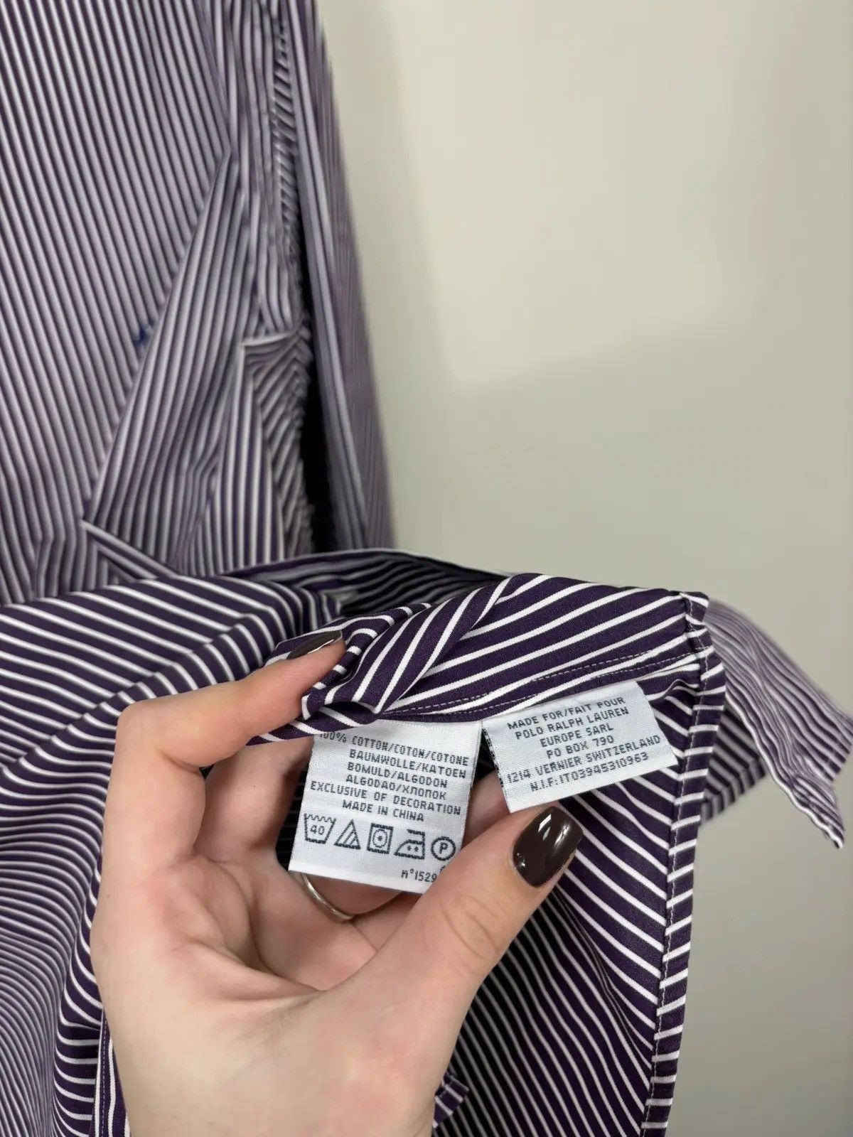 Polo Ralph Lauren × Ralph Lauren × Vintage Vintage Polo Ralph Lauren Striped Stanton Button Up Shirt Size US XL / EU 56 / 4 - 6 Thumbnail