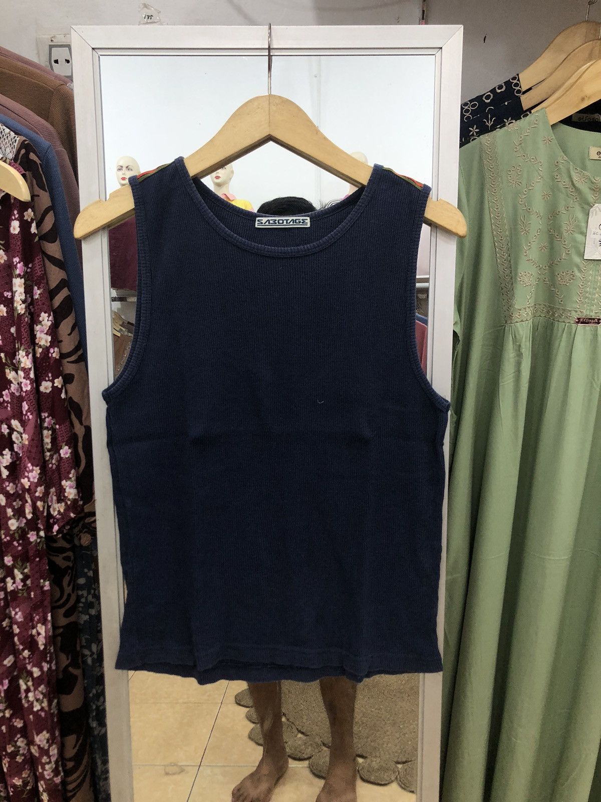 If Six Was Nine Vintage Sabotage “declare peace” tanktop Size US M / EU 48-50 / 2 - 1 Thumbnail