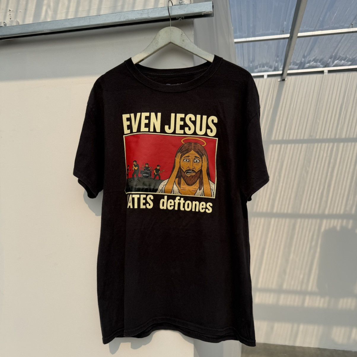 Band Tees Jesus hates deftones tag champion Size US L / EU 52-54 / 3 - 1 Thumbnail