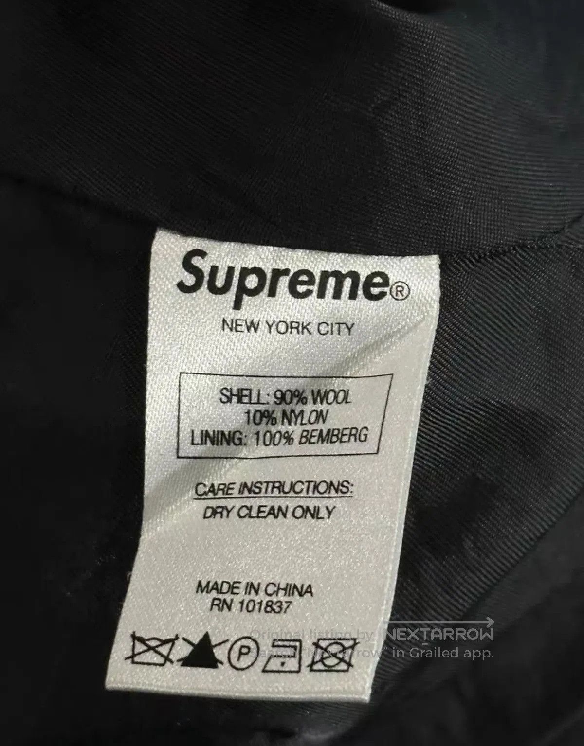 Supreme Red XL Coat with Graphic Patches. Size US XL / EU 56 / 4 - 7 Thumbnail