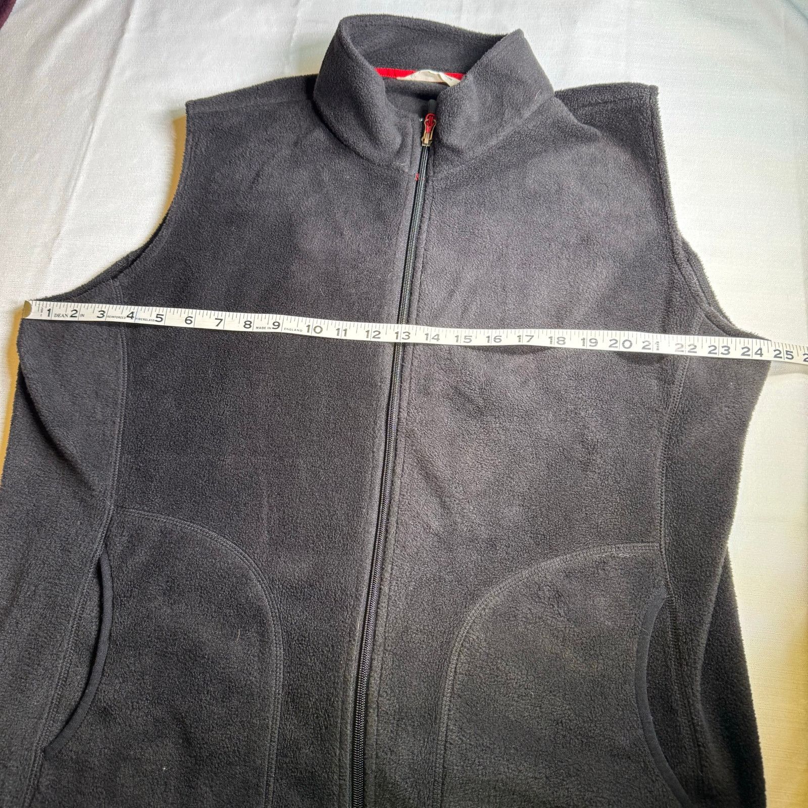 Woolrich Woolen Mills Woolrich Fleece Full-Zip Vest 2-Pockets Men's 2XL Black Size US XXL / EU 58 / 5 - 7 Thumbnail
