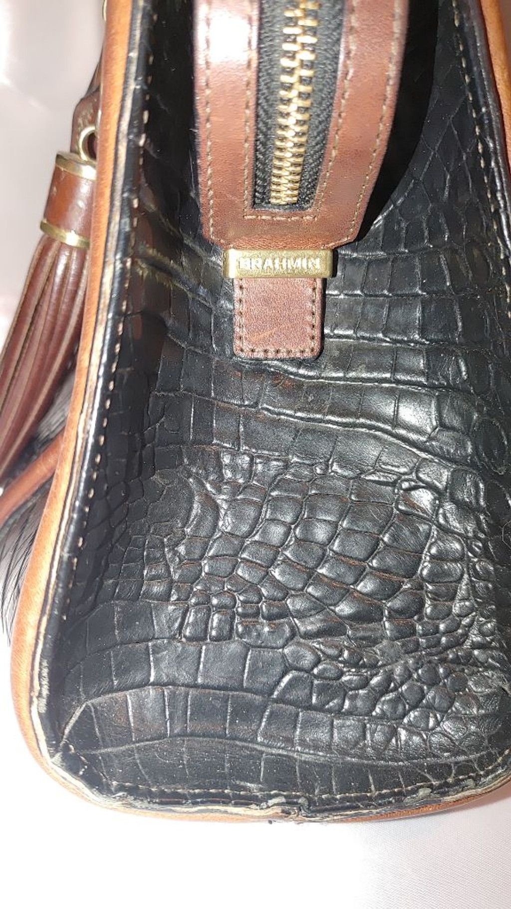 BRAHMIN Brahmin Arden Tortoise Melbourne Satchel Size ONE SIZE - 24 Thumbnail
